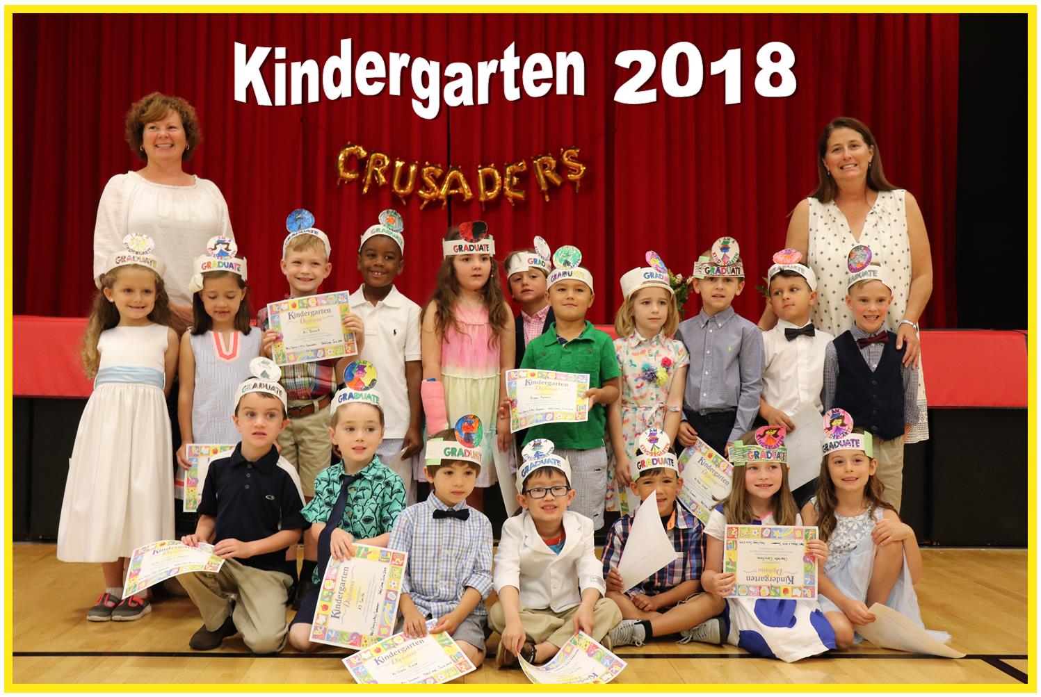 Congratulations to all the Pre-K and... - Holy Cross School