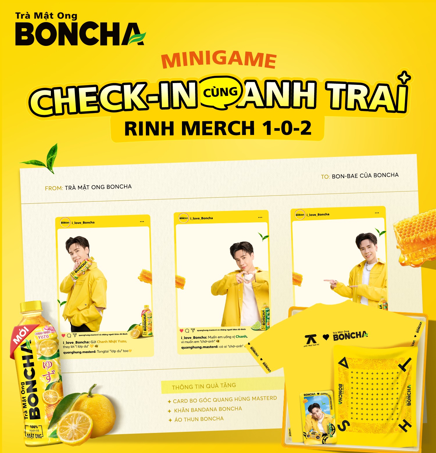 BONCHA - 💛 Tongtai hẹn Blooming Soon, nhưng Trà Mật Ong BONCHA thích ...