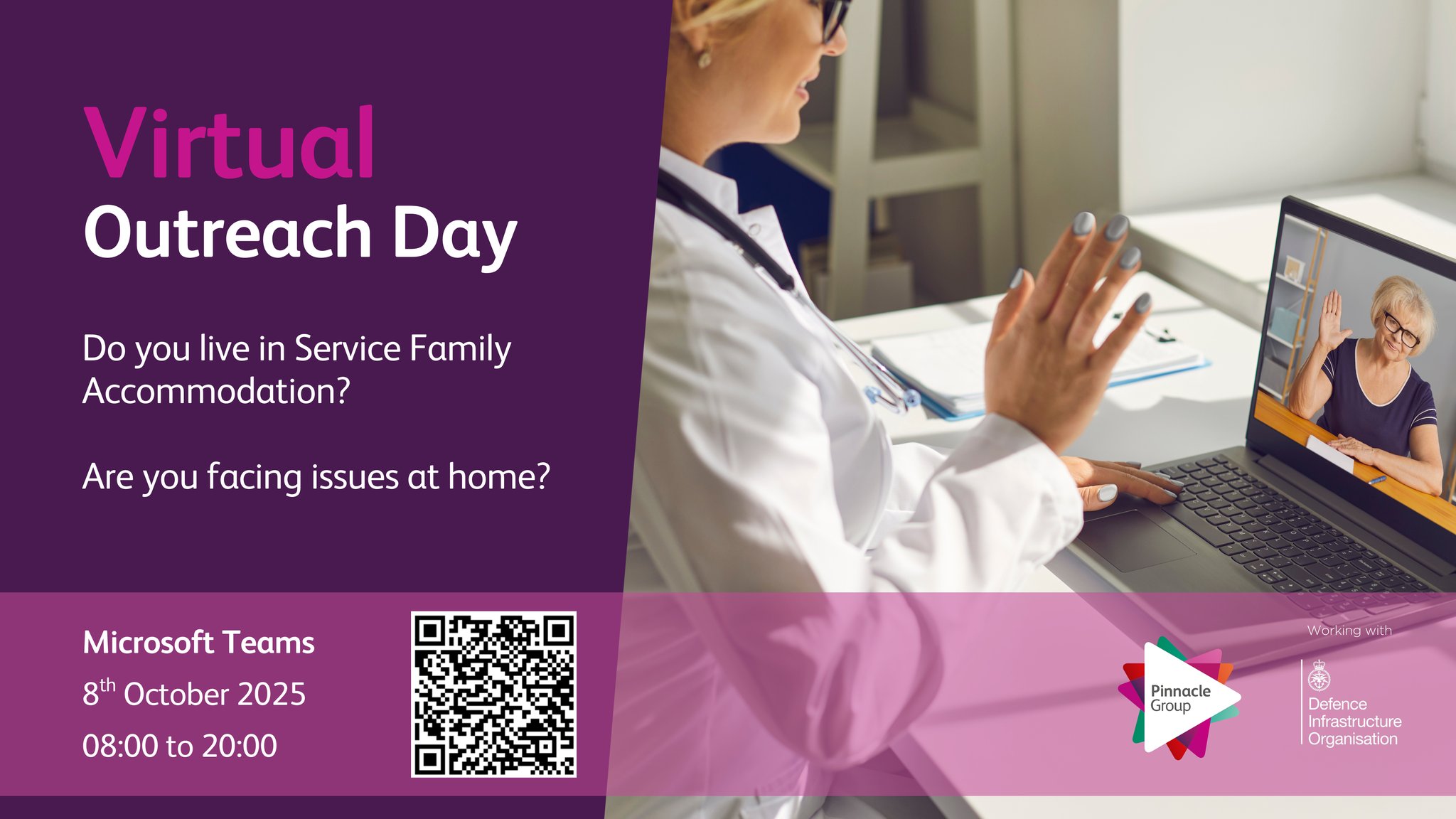 📢 Our next virtual outreach... - Pinnacle Service Families | Facebook