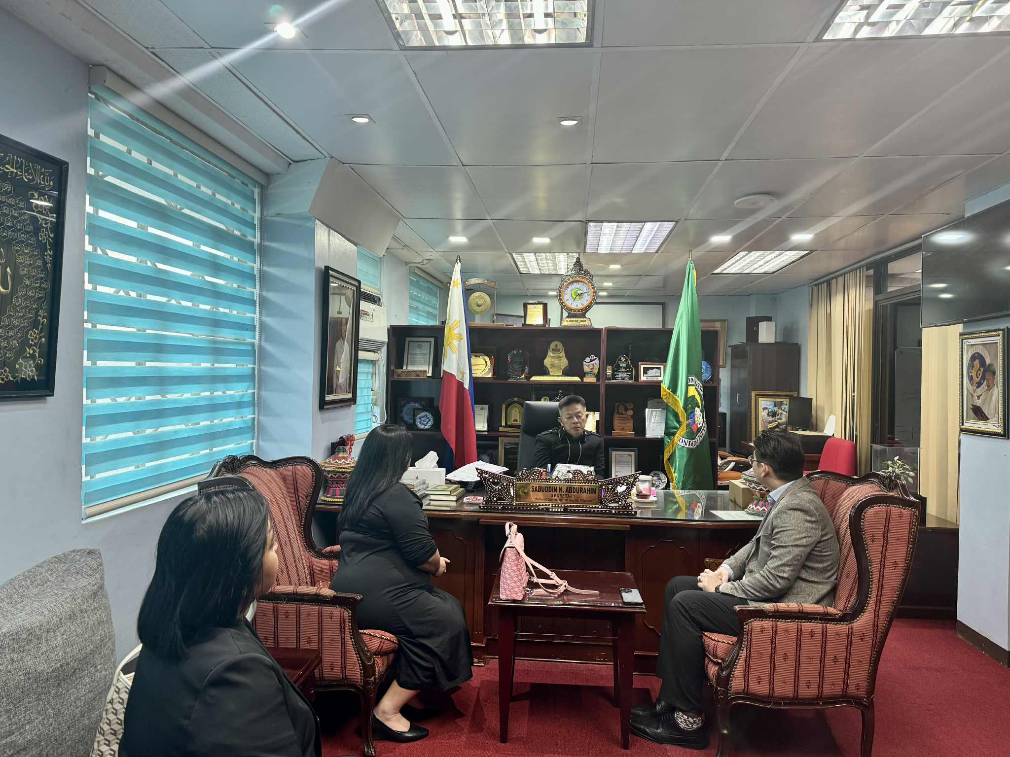 𝐒𝐄𝐂𝐑𝐄𝐓𝐀𝐑𝐘’𝐒 𝐂𝐎𝐑𝐍𝐄𝐑 𝐇𝐎𝐍𝐎𝐑𝐀𝐁𝐋𝐄 𝐒𝐄𝐂𝐑𝐄𝐓𝐀𝐑𝐘 𝐒𝐀𝐁𝐔𝐃𝐃𝐈𝐍 𝐍. 𝐀𝐁𝐃𝐔𝐑𝐀𝐇𝐈𝐌 𝐖𝐄𝐋𝐂𝐎𝐌𝐄𝐃 ...