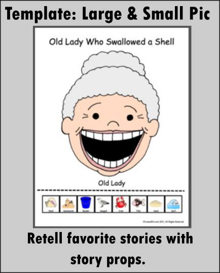 Classic template-... - LessonPix - Custom Learning Materials