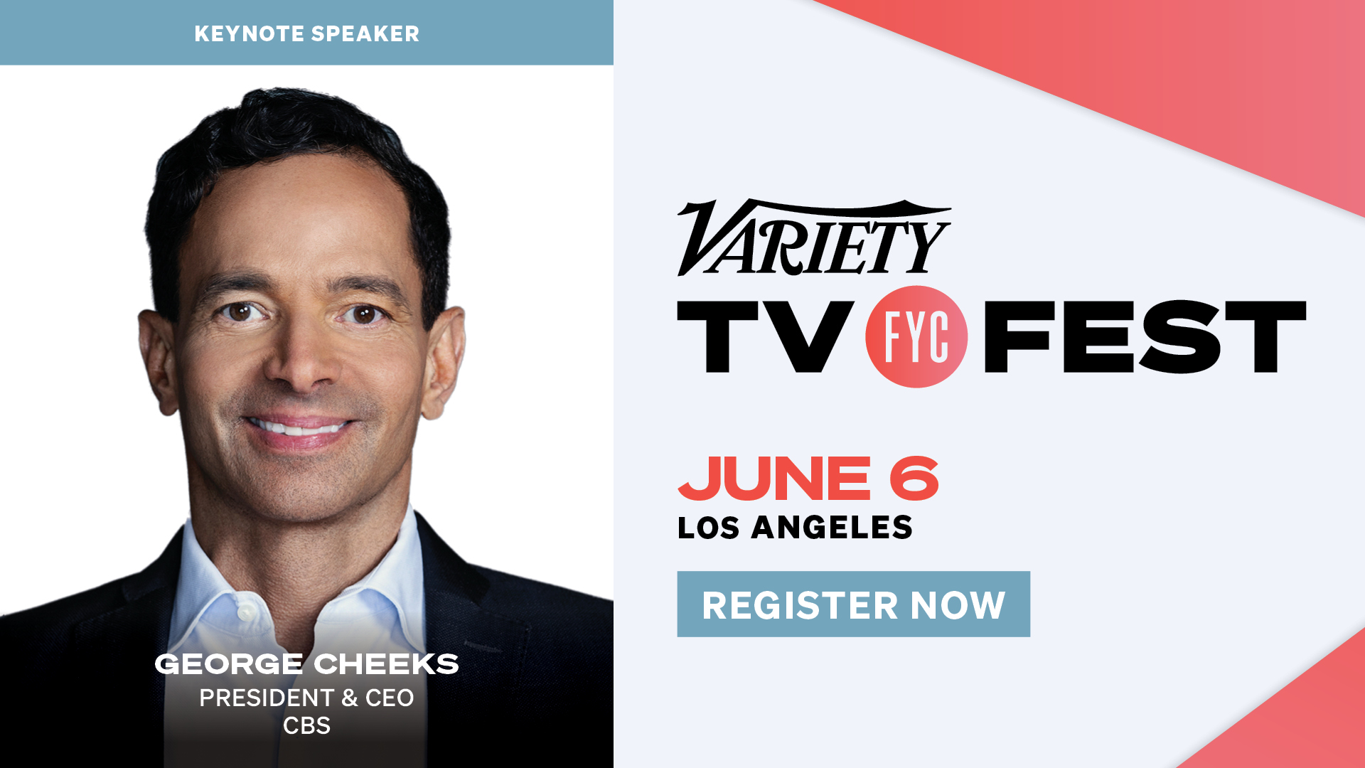 Variety - President and CEO of CBS, George Cheeks joins... | Facebook