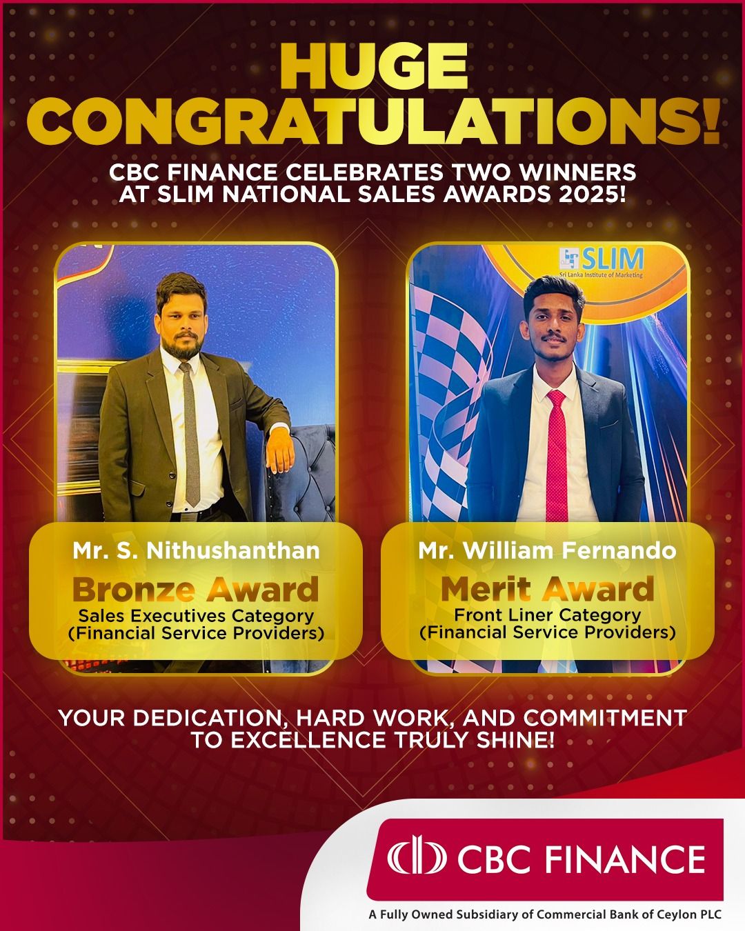 🎉 HUGE CONGRATULATIONS! 🎉 CBC... - CBC Finance Limited | Facebook