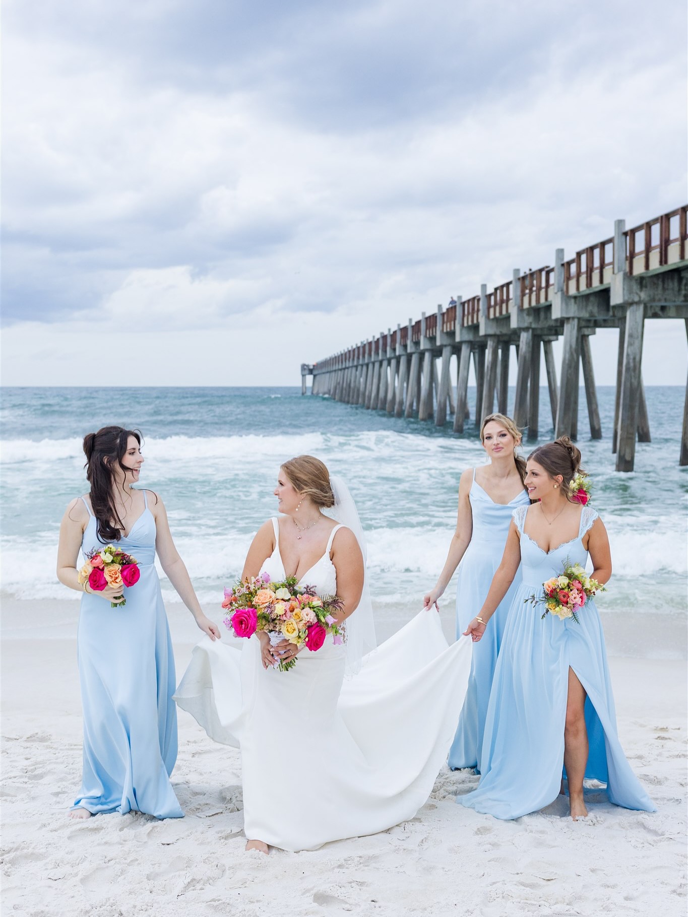 Introducing the Cronley's 🥂 Every single detail was carefully curated for this beautiful Pensacola Beach wedding. It was such an honor to be a part of this amazing team of vendors to