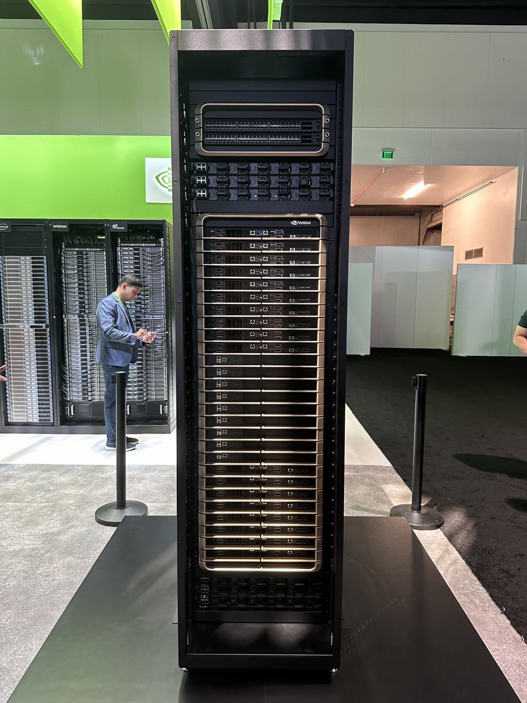 nixCraft - This one rack is 120kW of Nvidia AI compute....
