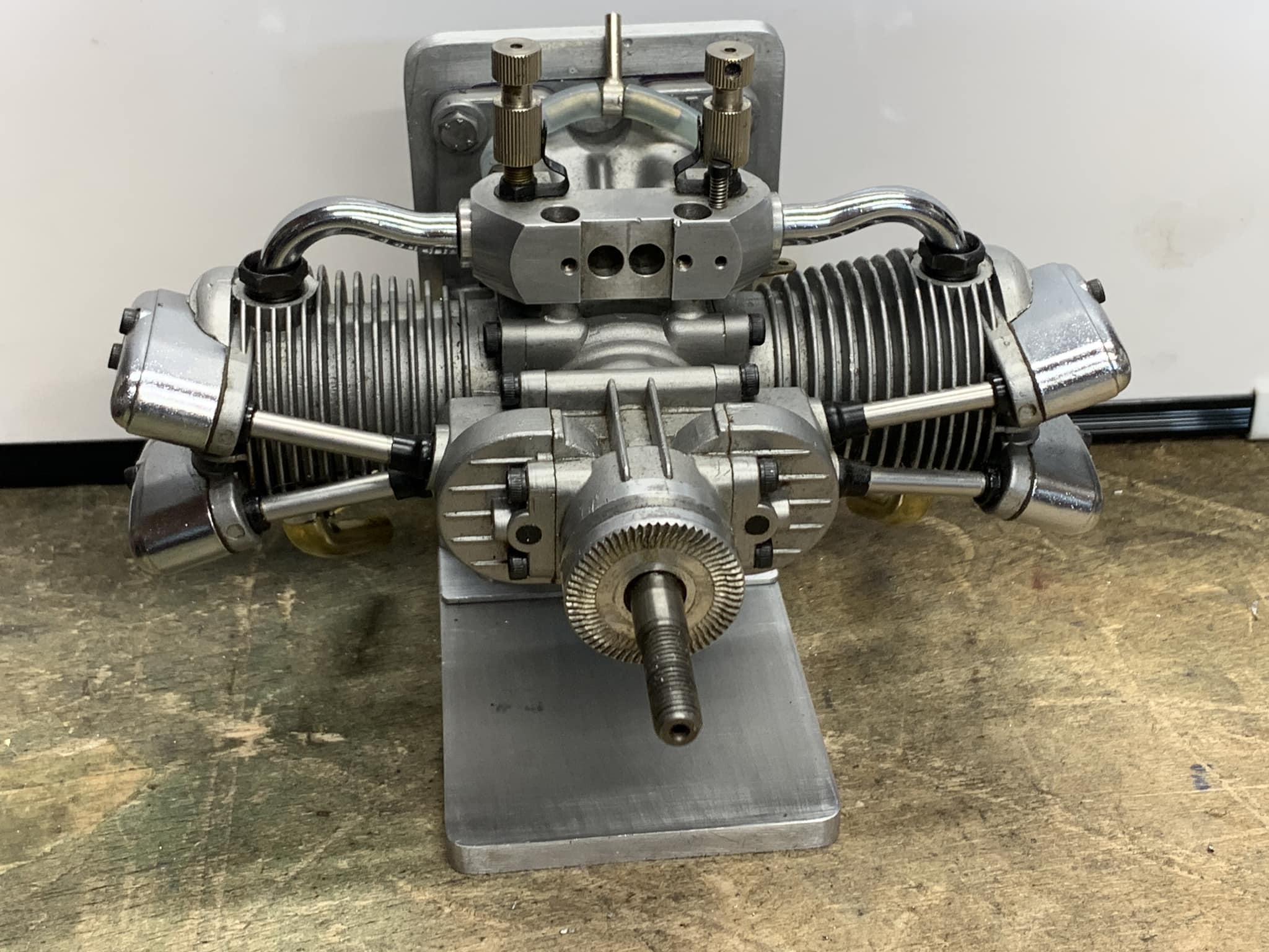 Avistar Saito FA-56 engine installation