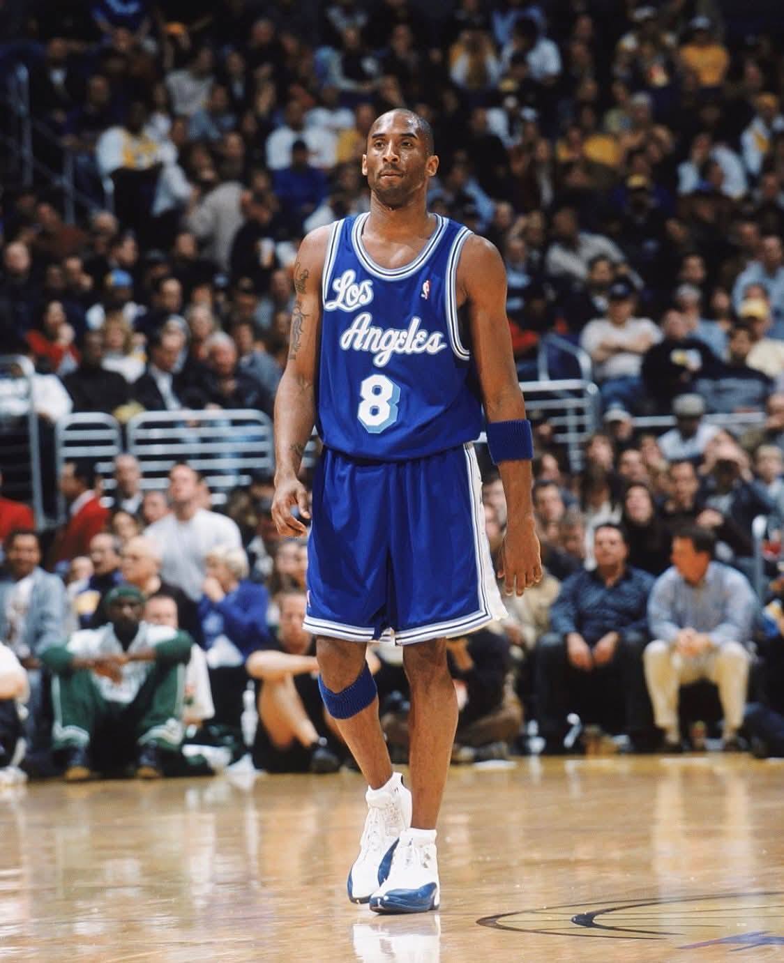 Kobe Bryant in Blue #8 #lakers #NBA