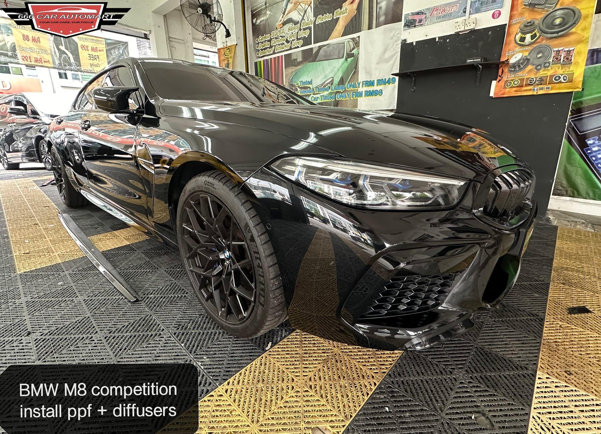 Pre Cut Ppf Bmw 8 Series Coupe M8 2023