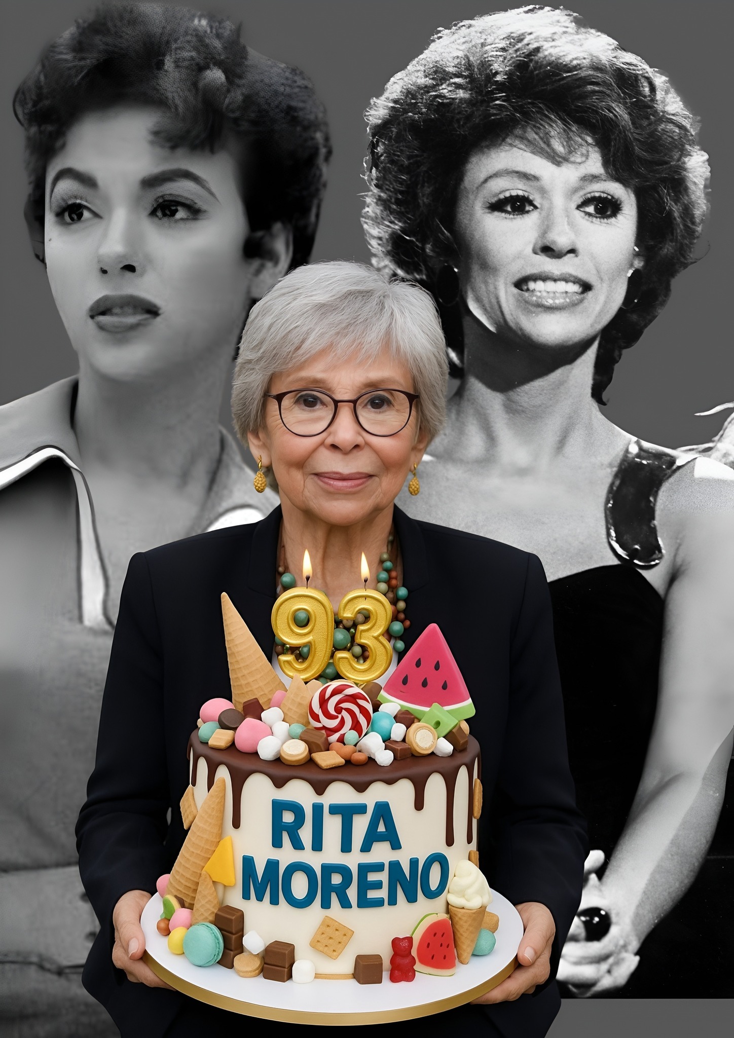 New - 🎉 Happy 93rd Birthday to Rita Moreno! 🎁🎉 📍 Rita Moreno – Puerto ...