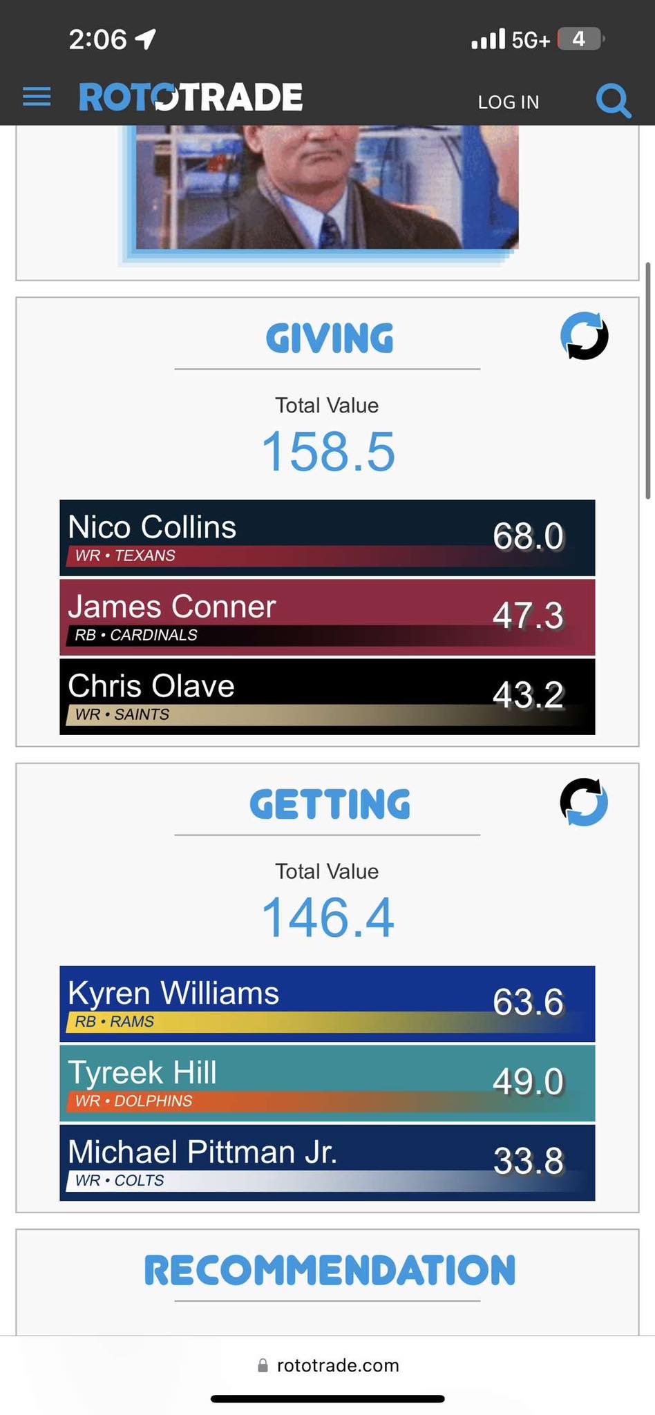 Fantasy Football | I acquire Nabers and BTJ | Facebook