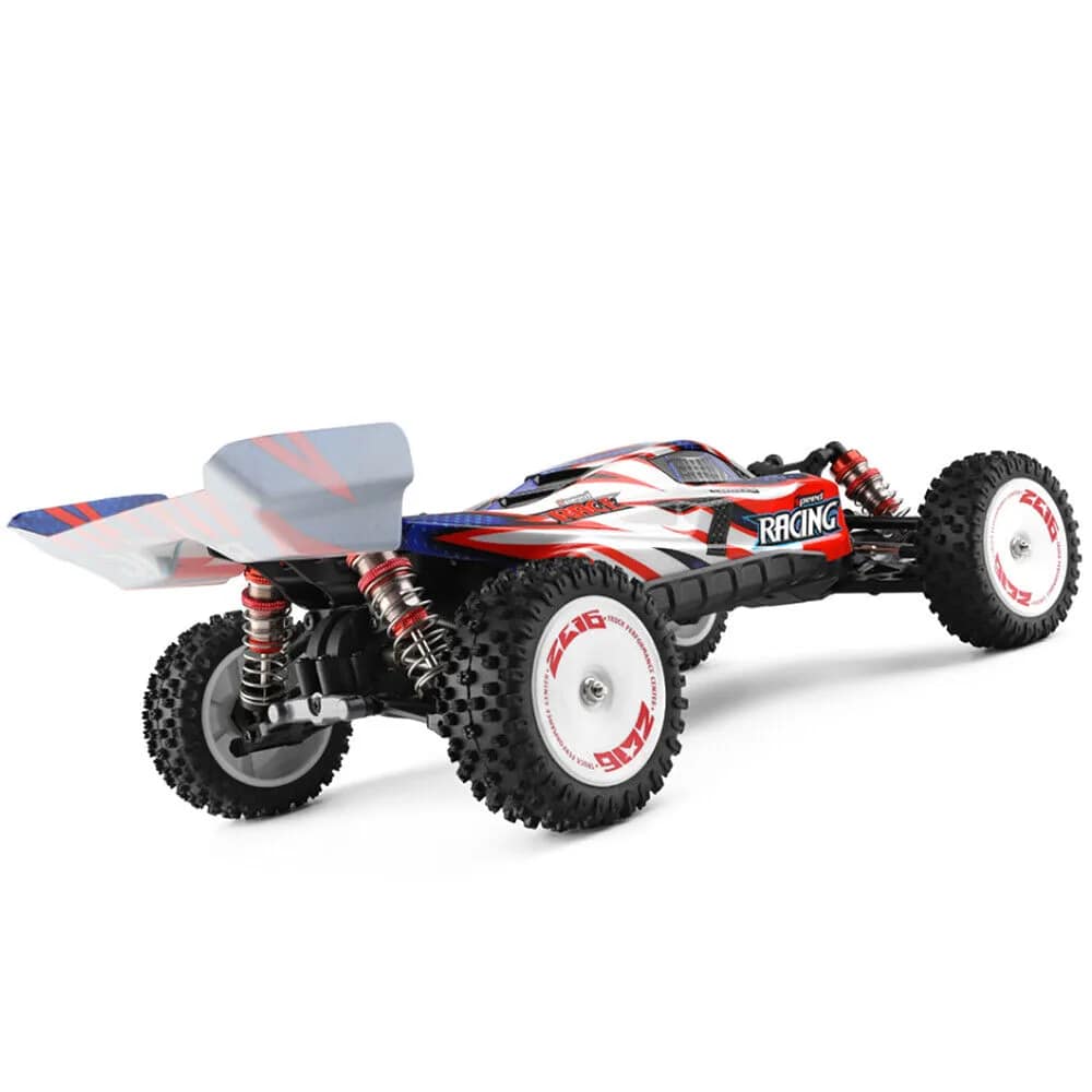 2 Pneus Arrière En Caoutchouc Pour WLtoys 124010 1/12 4WD – Pièces De Rechange RC Faciles à Poser