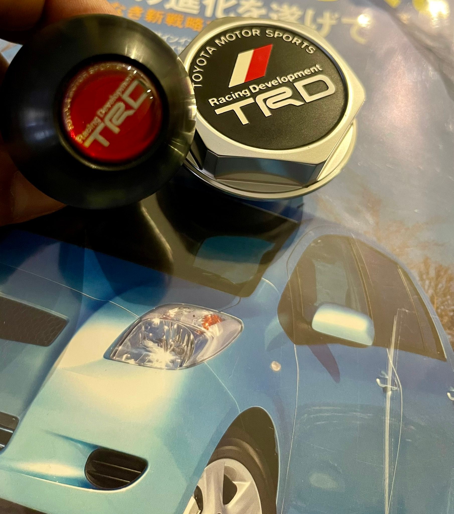 TRD Genuine Fuel Cap Cover W/ Tether – Toyota MS360-00001 (JDM)