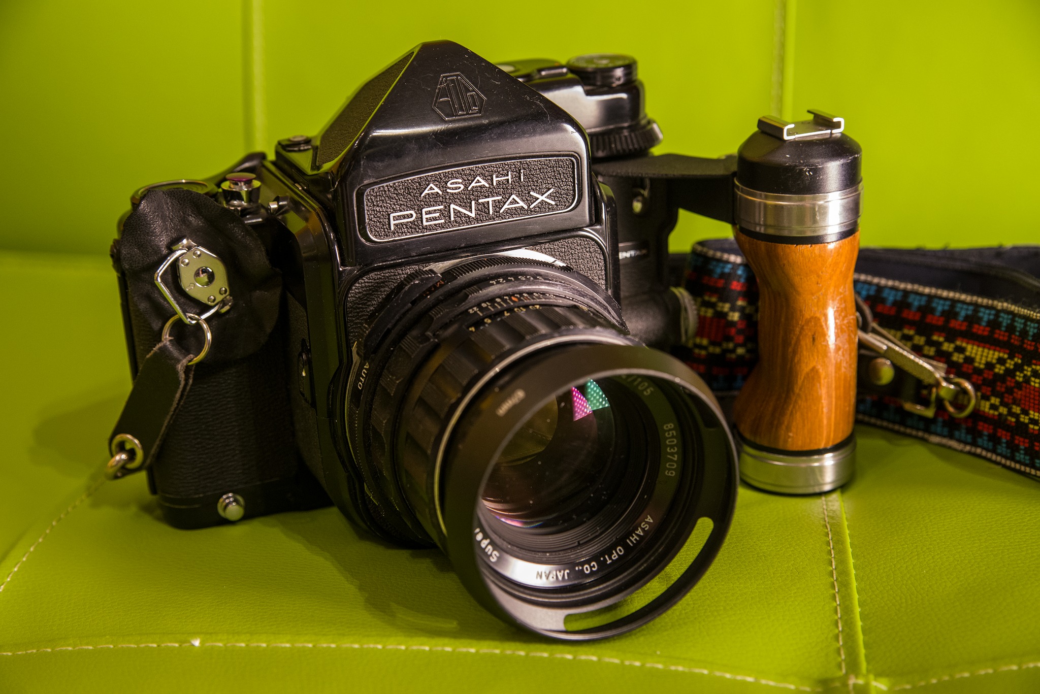 Asahi Pentax SL set with Super-Takumar f/1.8 55mm lens for sale