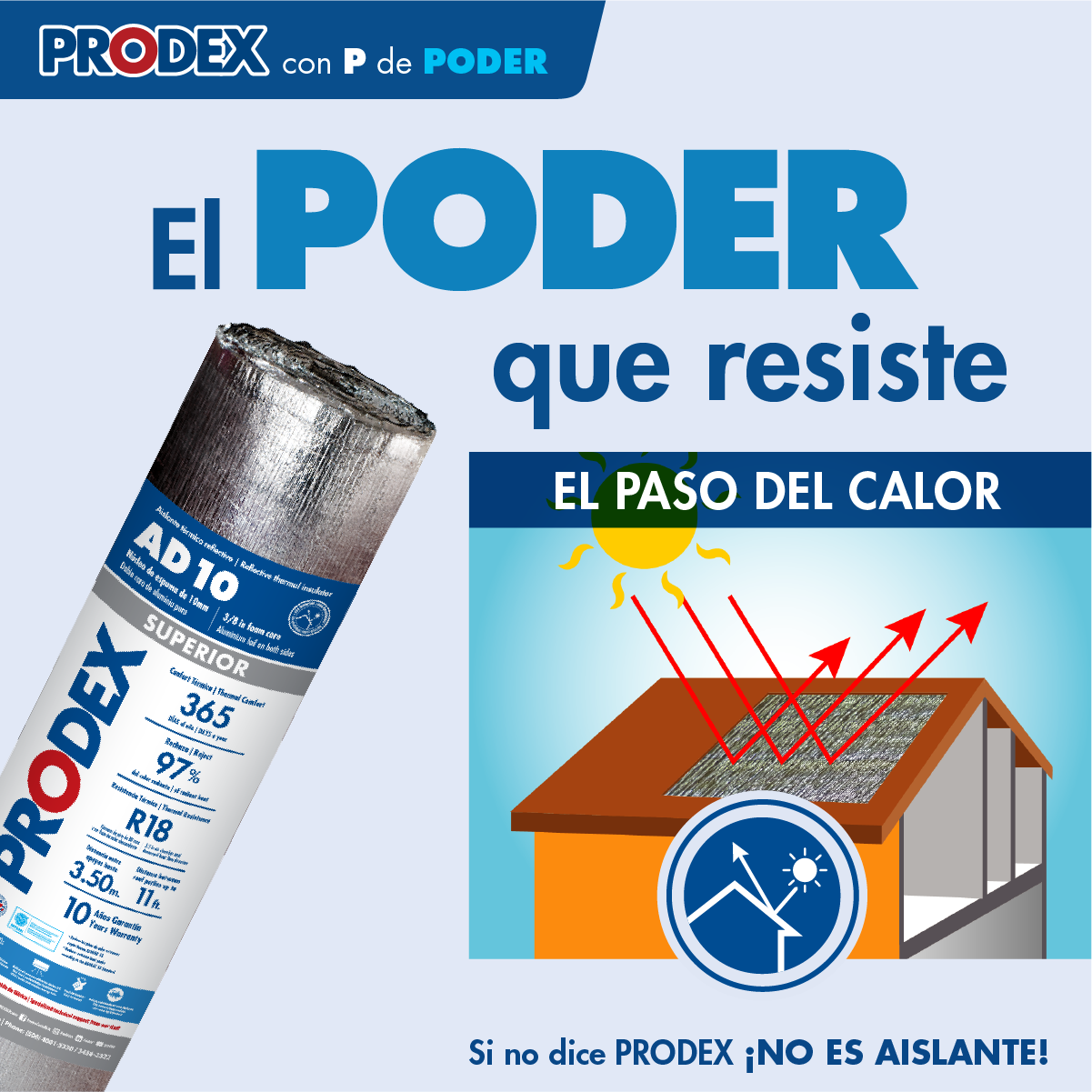 PRODEX - Existen materiales específicamente fabricados...