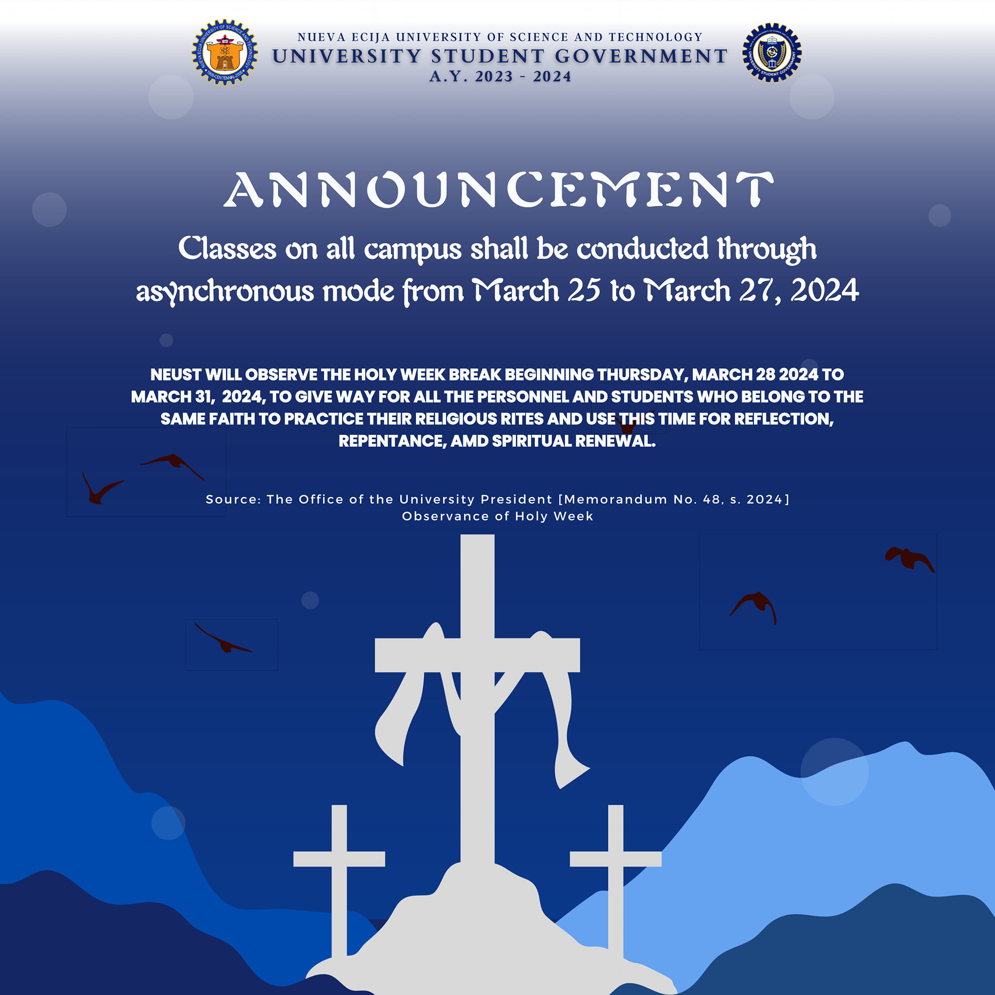 Eyes here... - NEUST - University Student Government