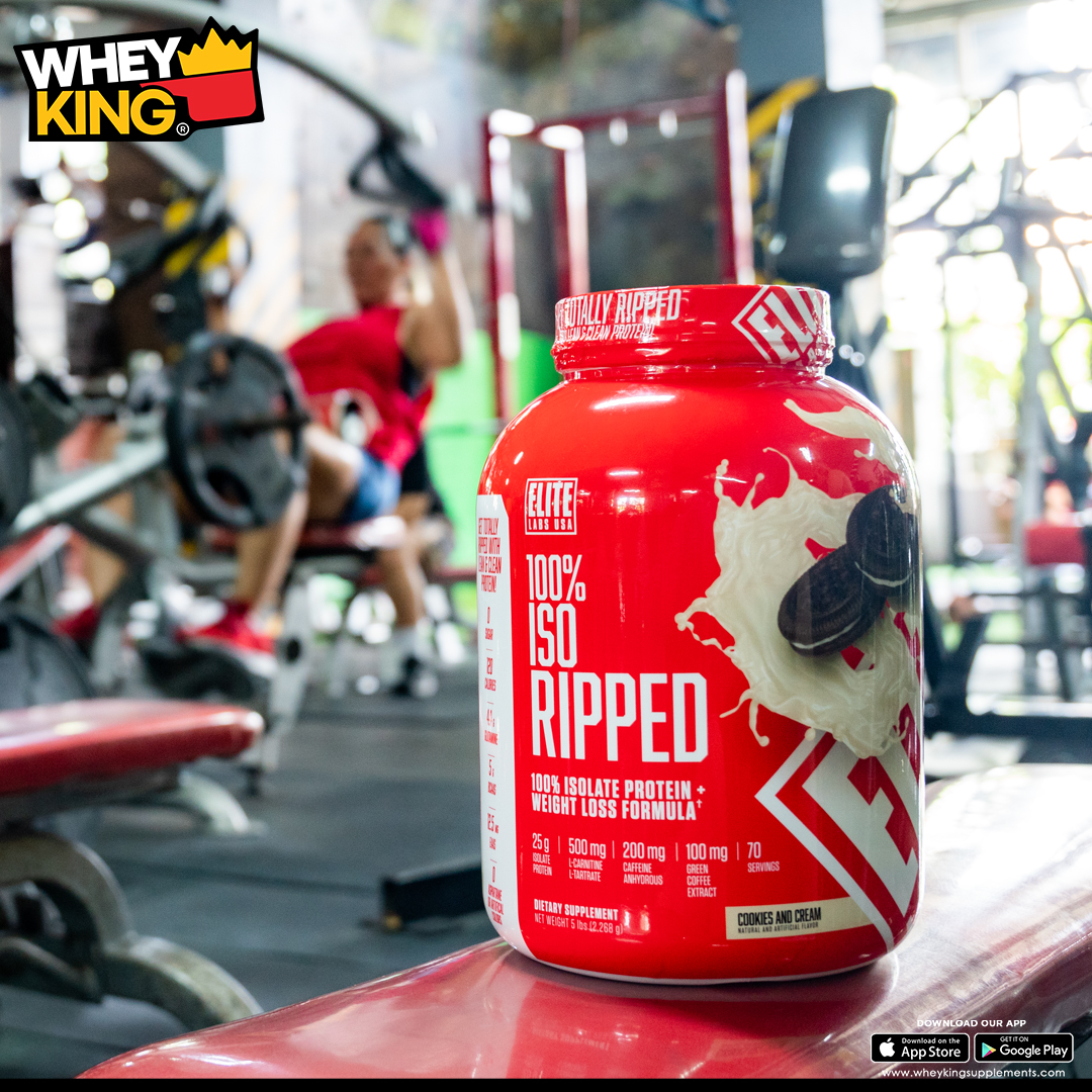 100% ISO Ripped: Forge... - Whey King Supplements Philippines | Facebook