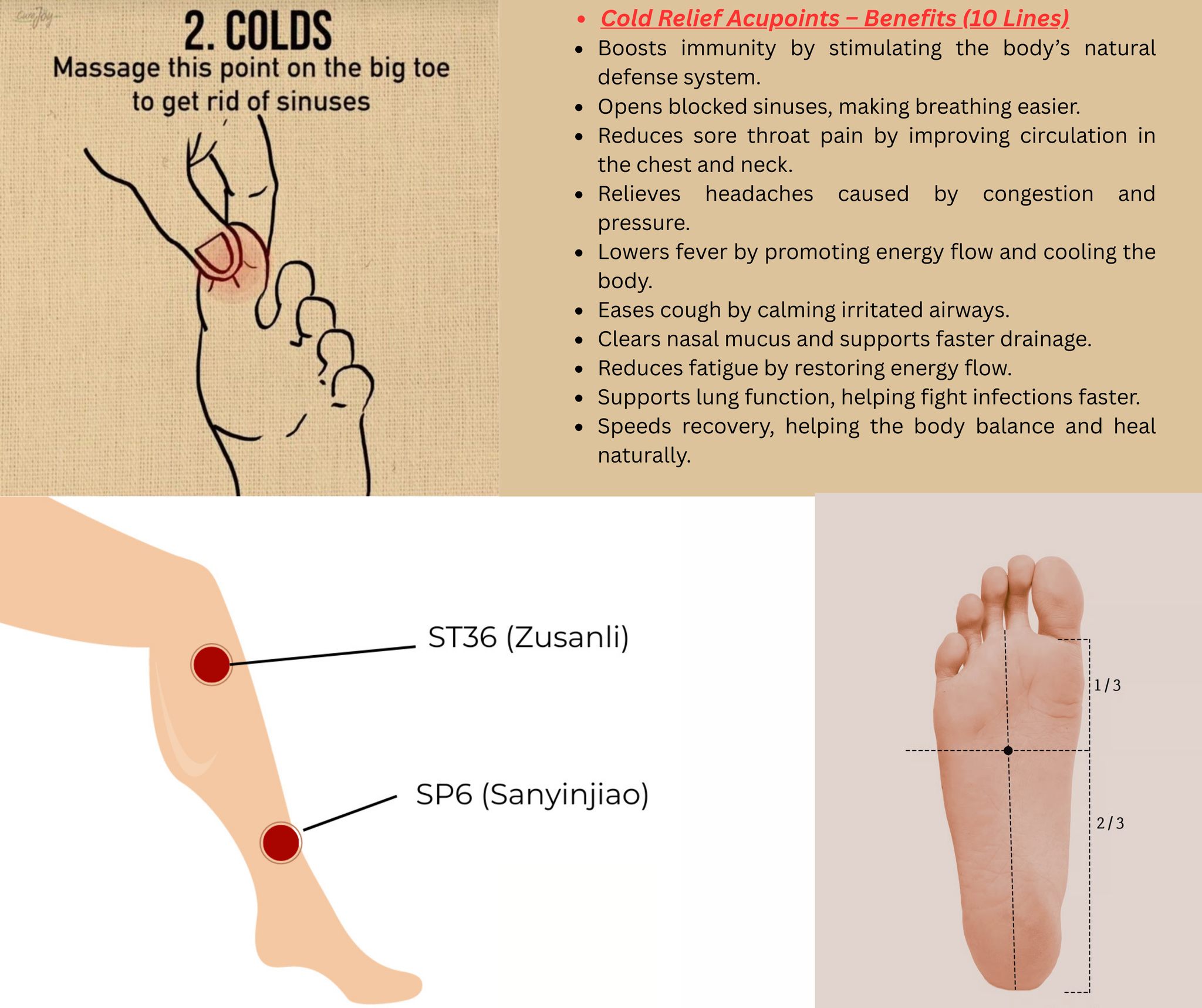 Taichi.zidong - ⭐ Relieve Cold Symptoms & Boost Immunity (Acupressure ...