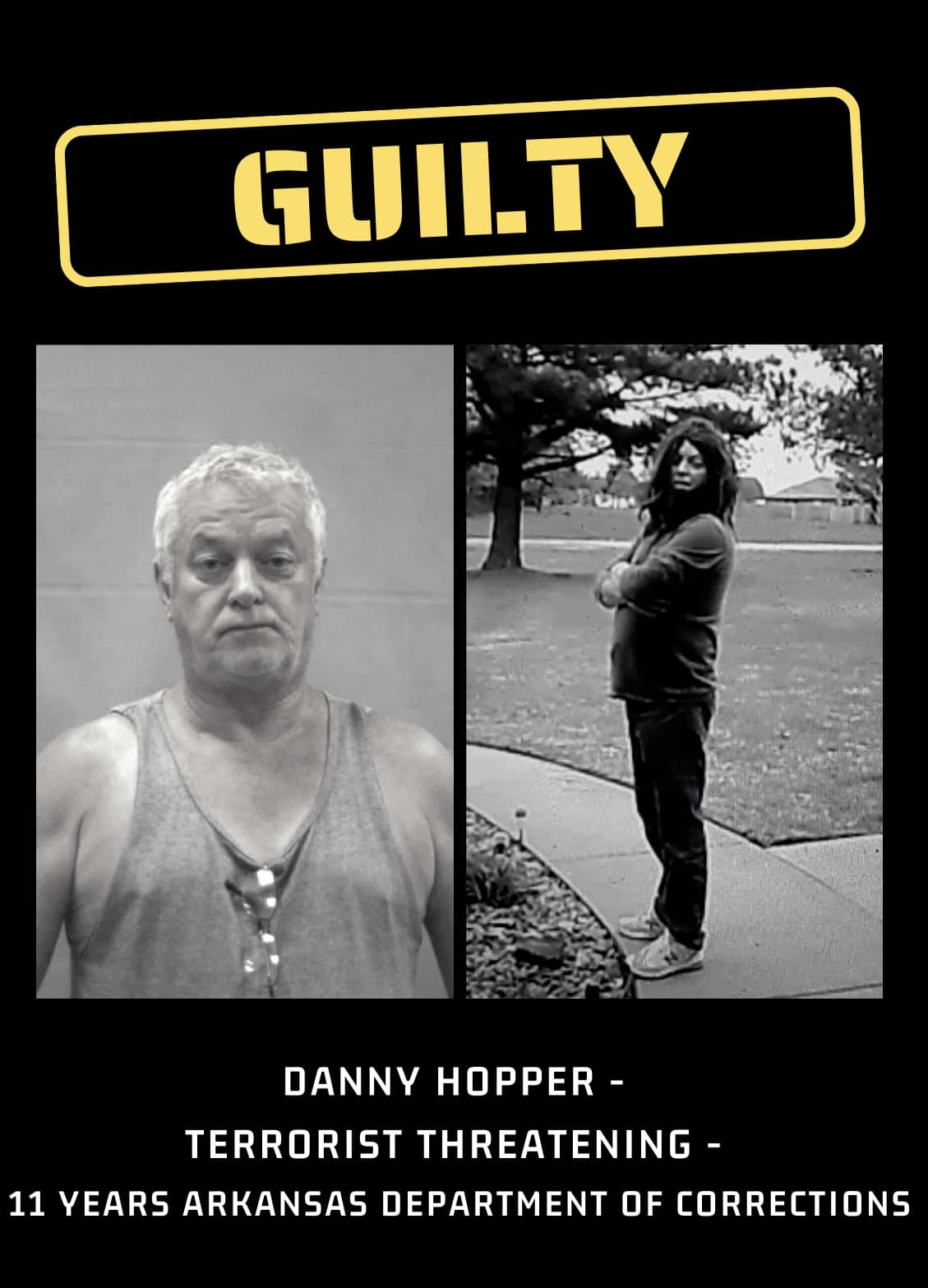 Prosecuting - DUDE LOOKS LIKE A LADY Danny Hopper has been wearing ...