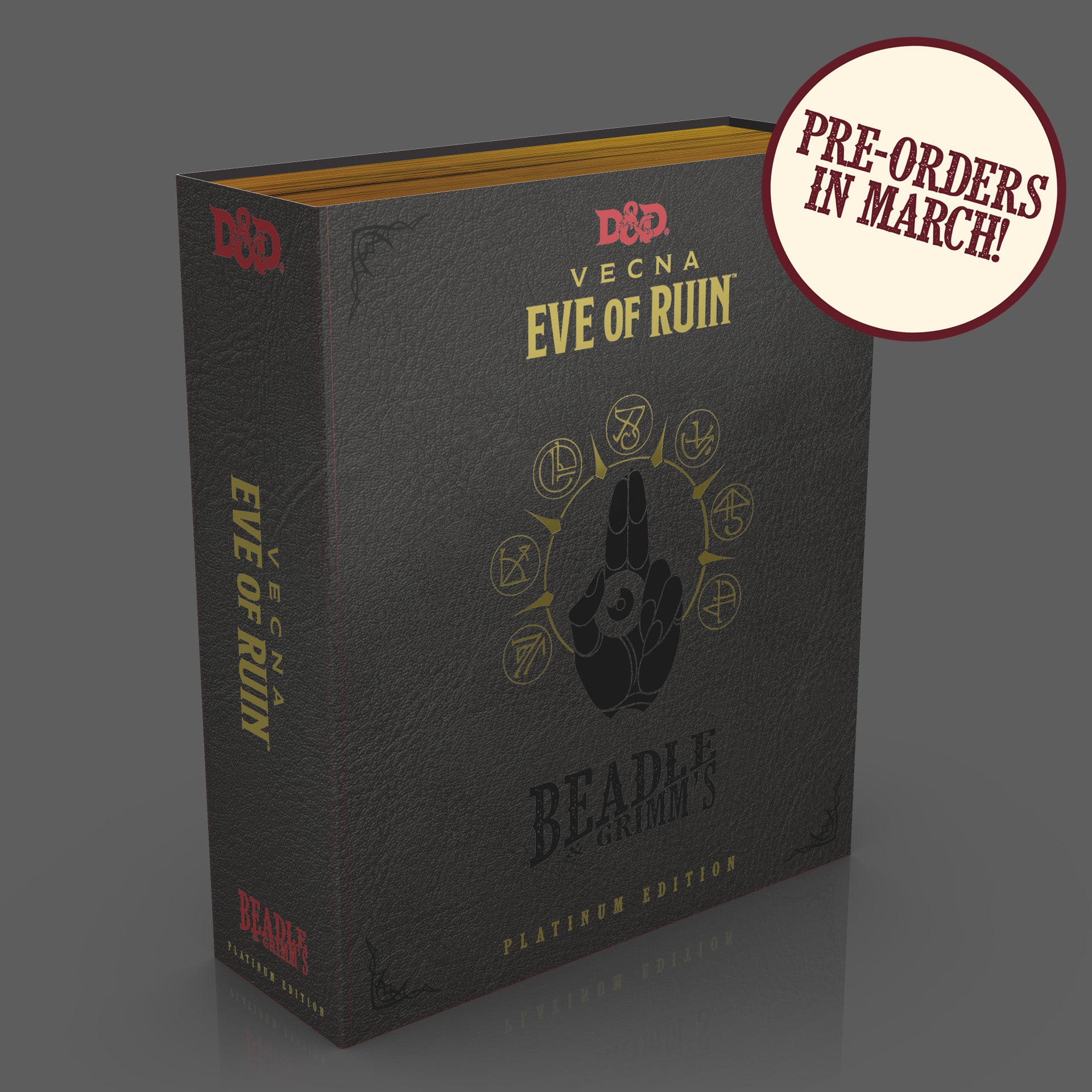 WizKids D&D Booster Brick – Vecna: Eve Of Ruin – Set 32 – 8 Boosters – Figurines Aléatoires