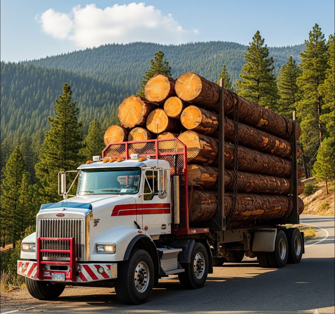 Video - Mechanical logging with trucks and hydraulic machinery ...
