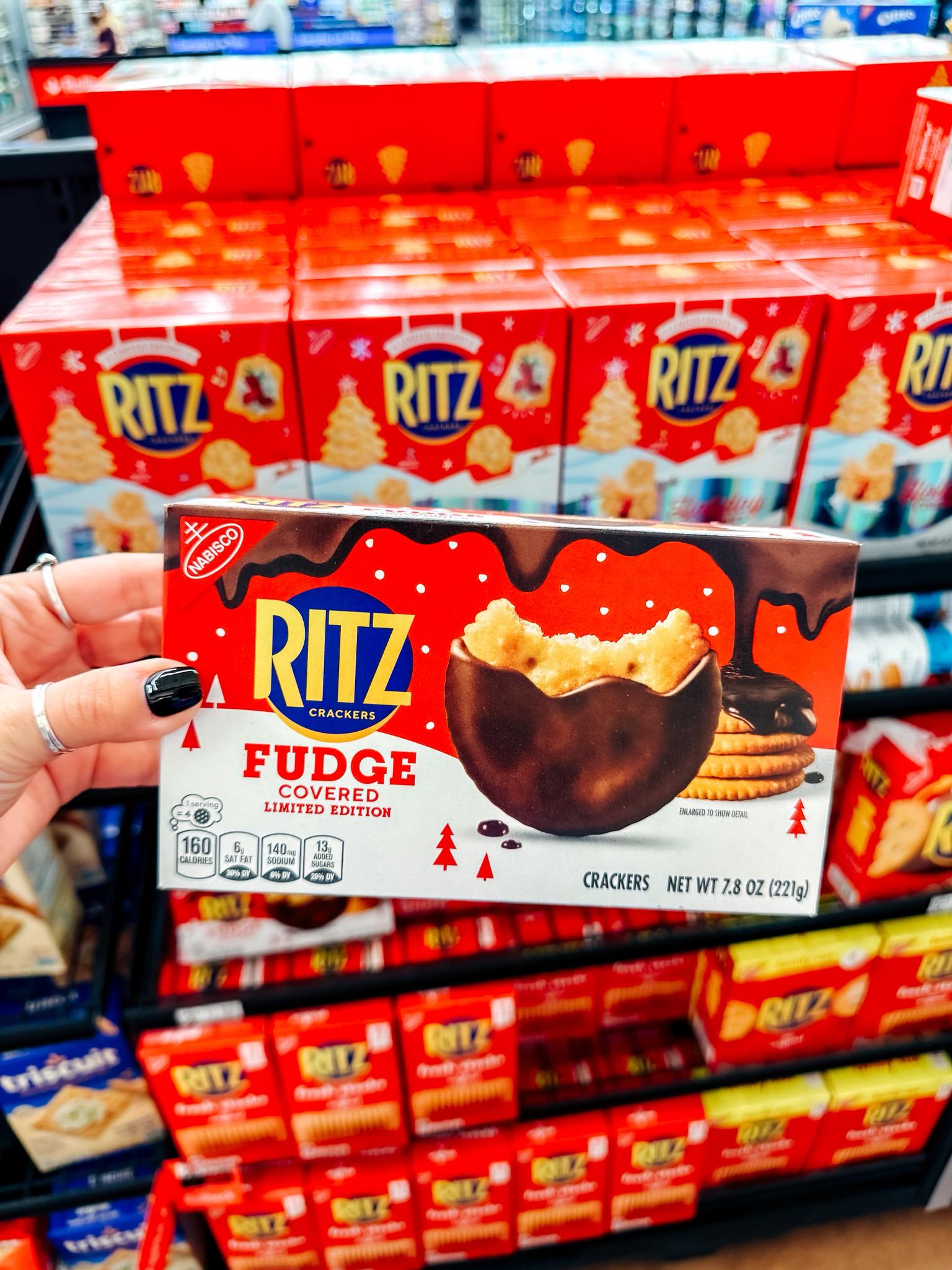 Brienna - Oooo the FUDGE COVERED RITZ are back!! These are one of my ...