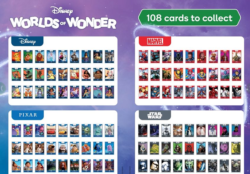 World of Wonder Cards are back at woolies from 14 August The