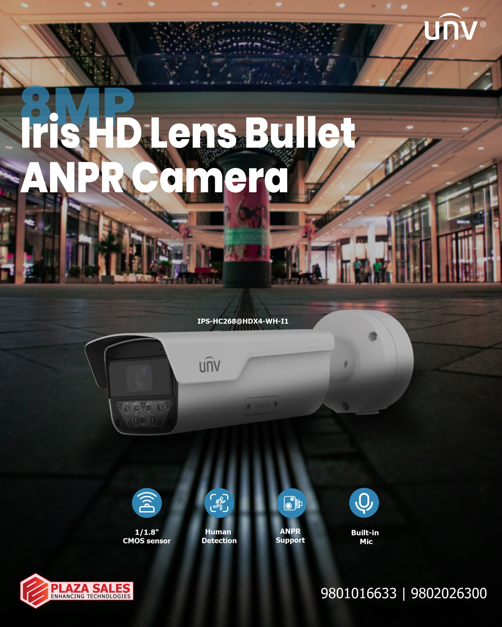 Plaza Sales - Upgrade Your Security with UNV 4MP Bullet... | Facebook
