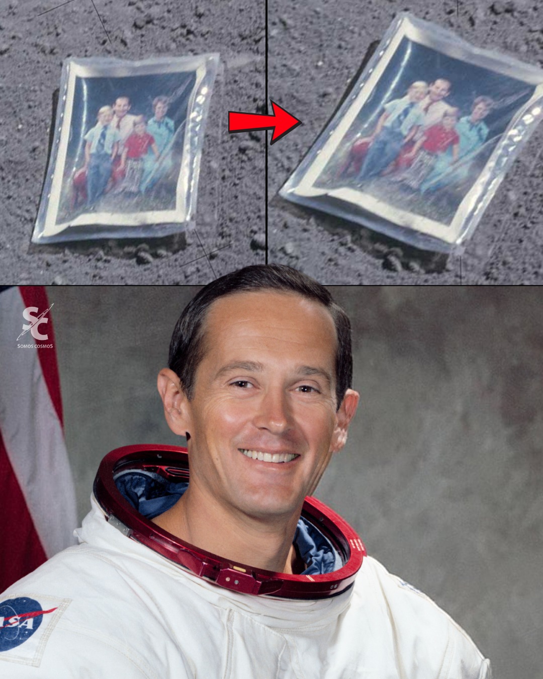 El 20 de abril de 1972, durante la misión Apollo 16, el astronauta