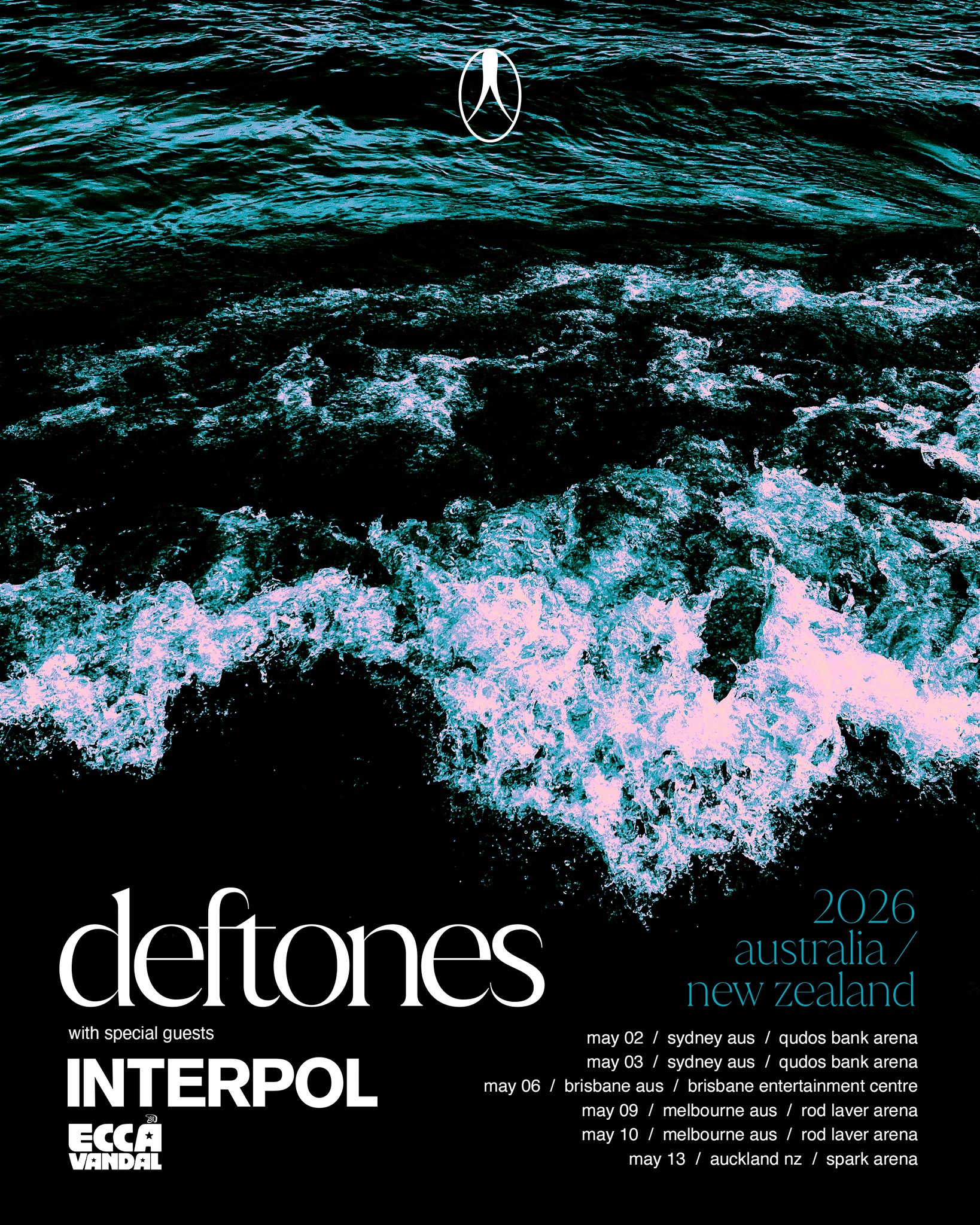 Deftones JAPAN 2026 パーカー XXL フライヤー付き Deftones Australia