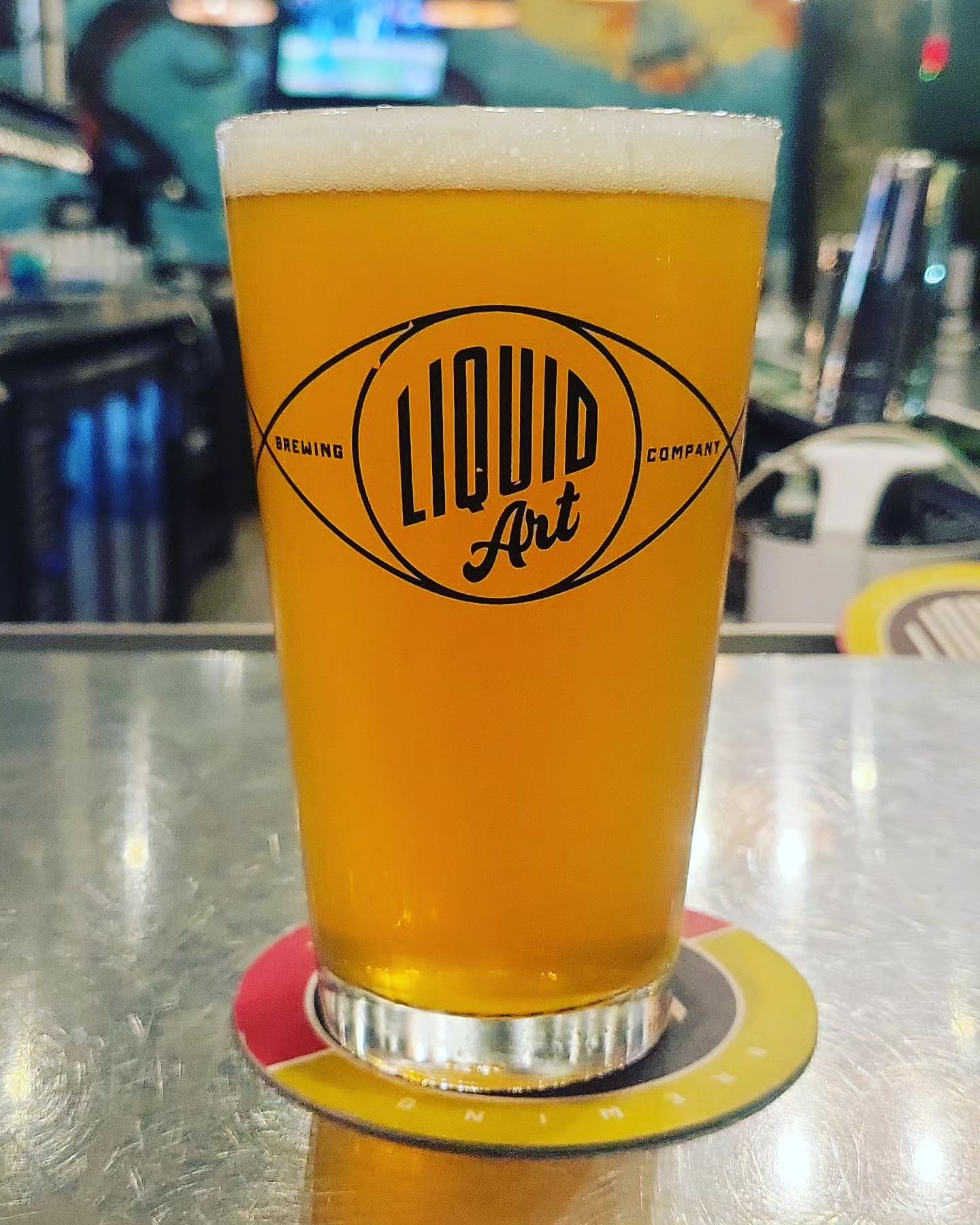 Liquid Art Barrel House - El Guapo Ale now on draft. This hazy and pink ...