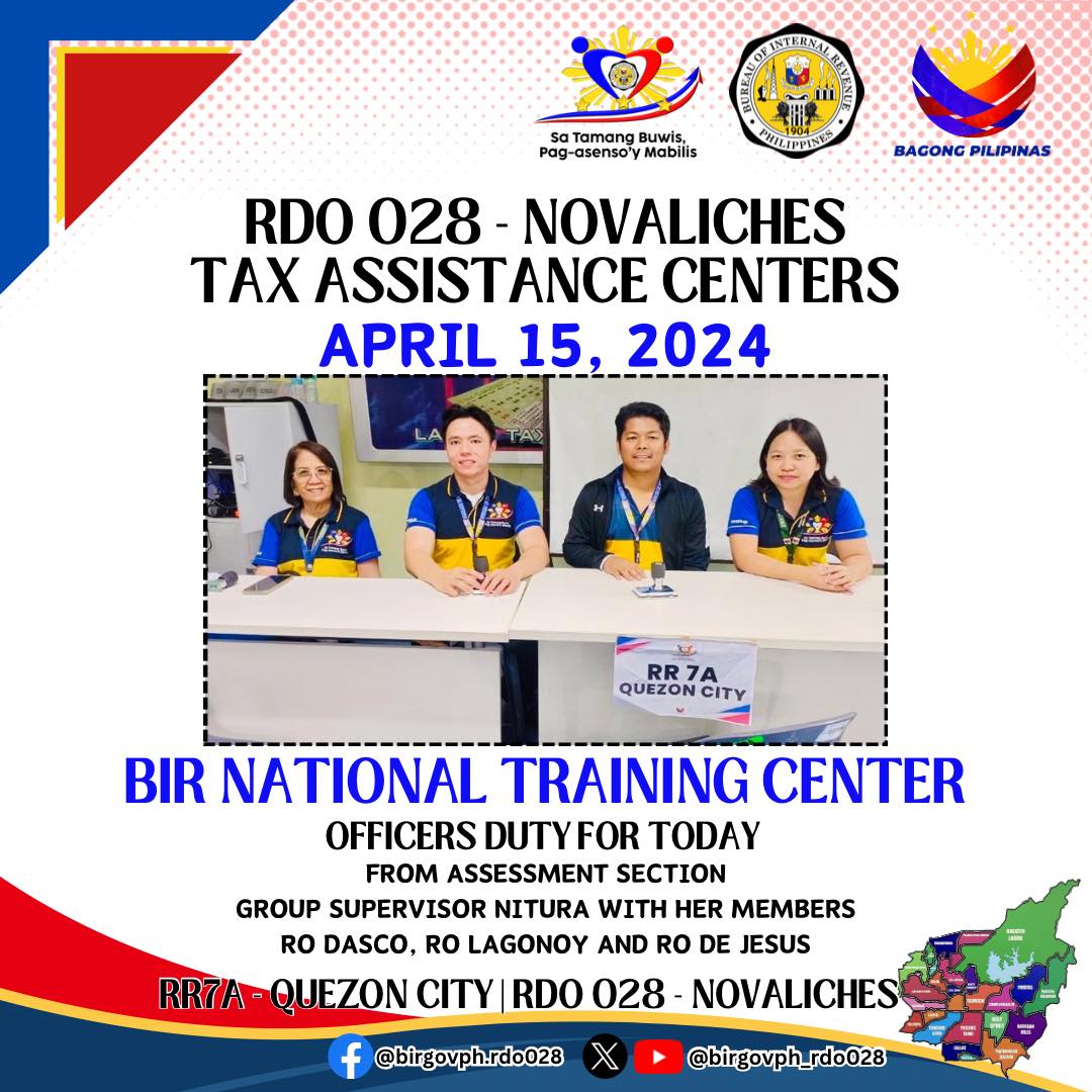 BIR Revenue... - BIR Revenue District Office 028 - Novaliches