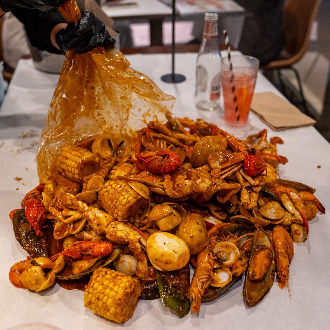 Kickin'Inn - POV: You’re about to demolish a steaming hot seafood boil ...