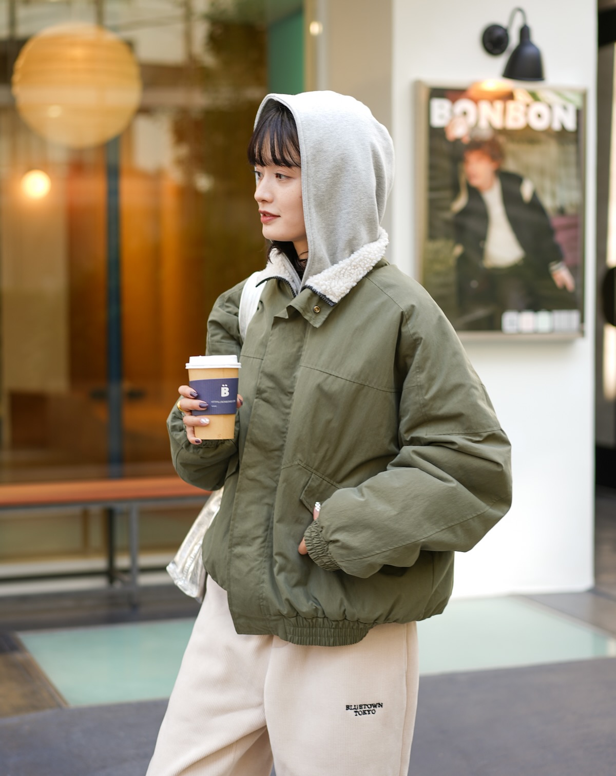 プレミアムツータックジーンズ B5121 BONBONプレミアムラインの新作