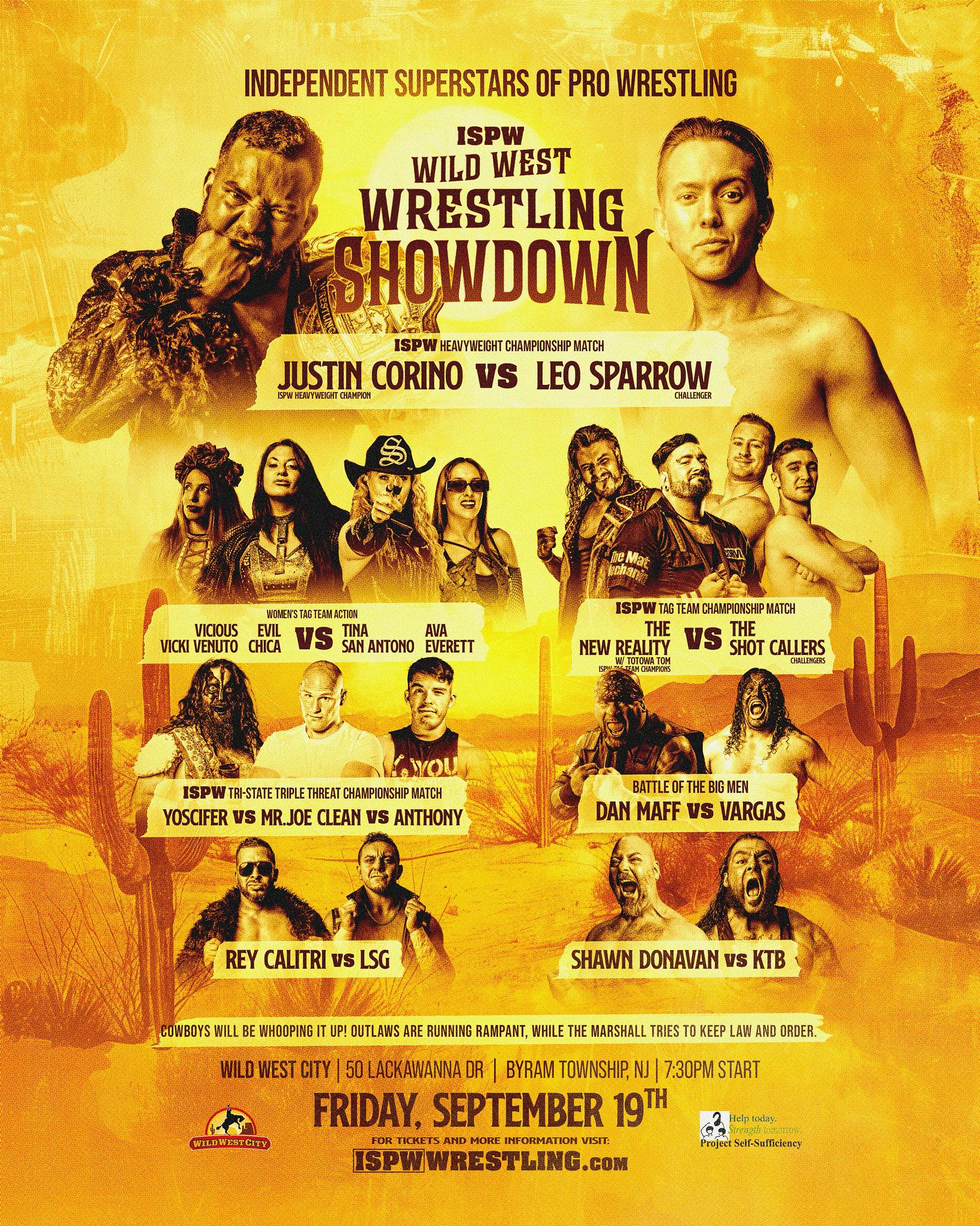 ISPW - NEW JERSEY‼️ Bring Independent Superstars of Professional ...