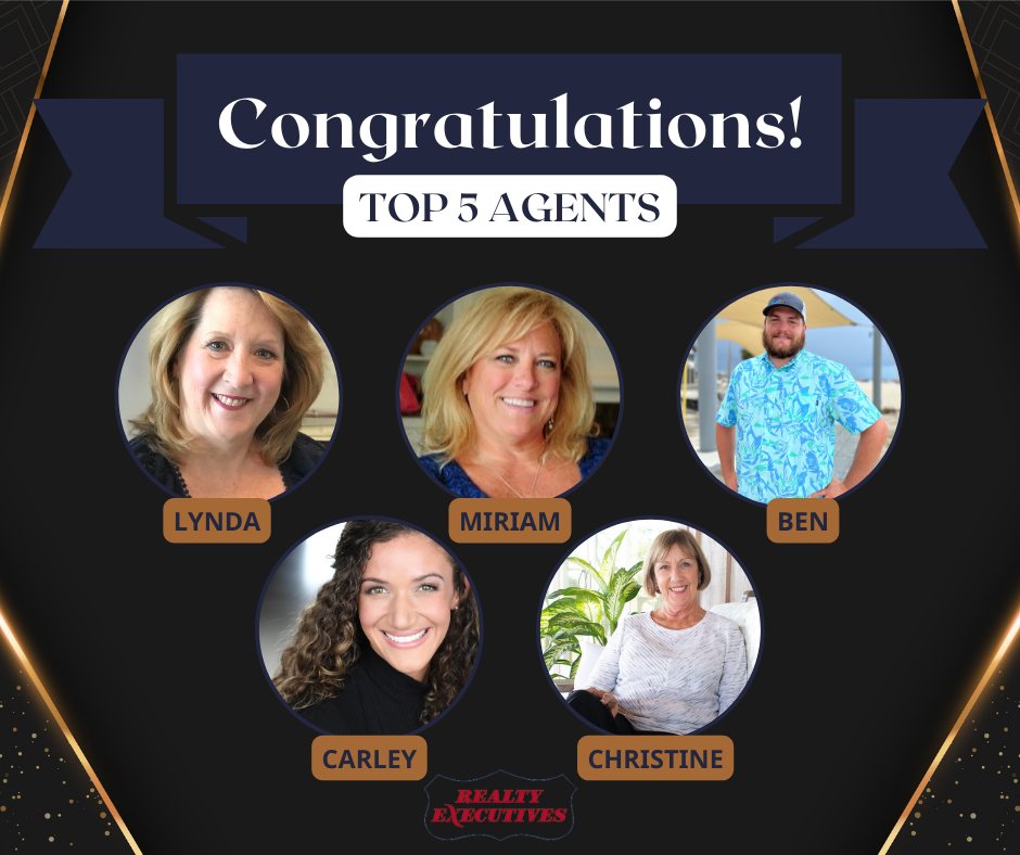 Realty - Congratulations to Our top 5 agents of the month for volume ...