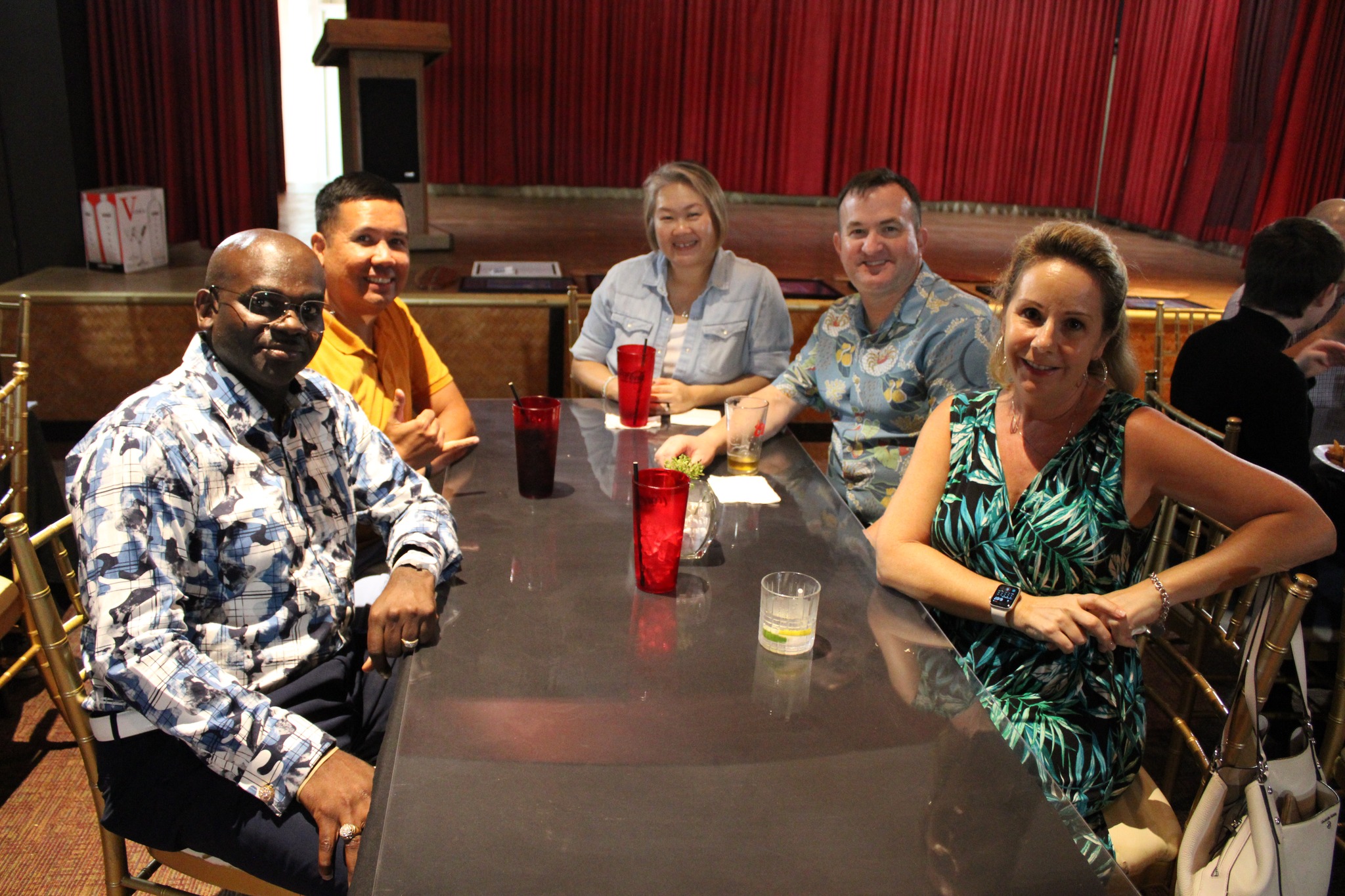 Yesterday the Wardroom celebrated their Hail & Farewell at Camp Smith ...