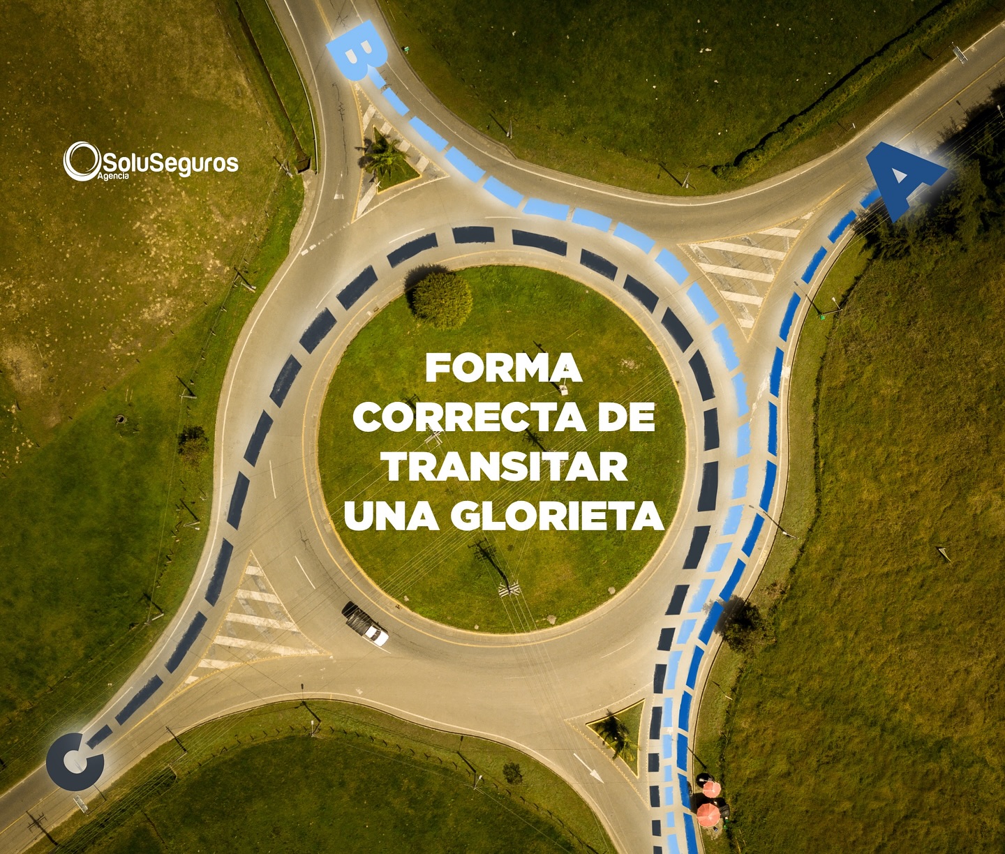 Soluseguros - ¡Aquí te mostramos la forma correcta de transitar por una ...