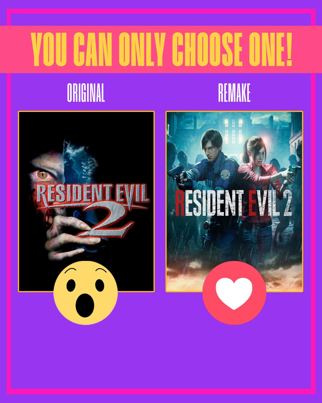 Retro m a n i a - The OG or the Remake? #residentevil | Facebook