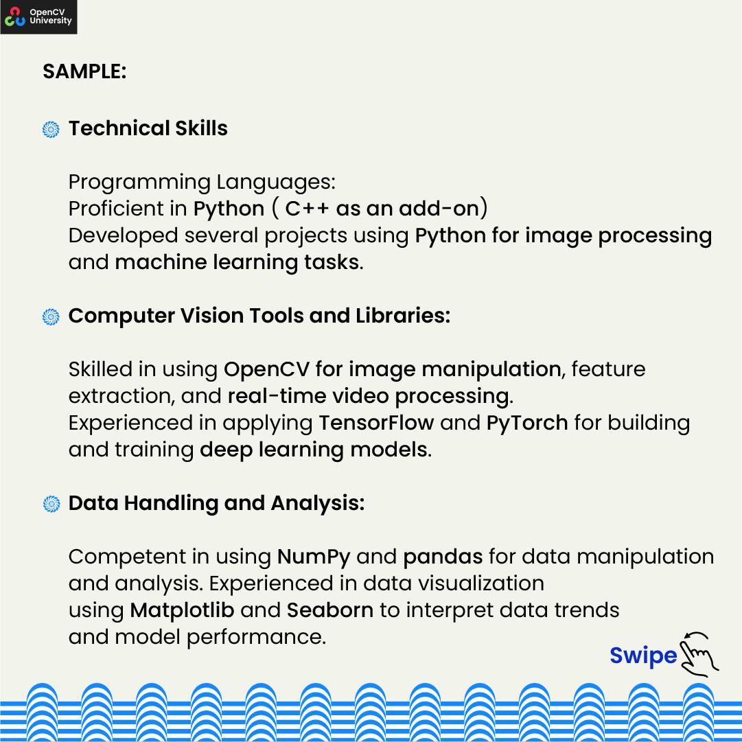 🚀 Building a Winning Resume for... - Opencv University | Facebook