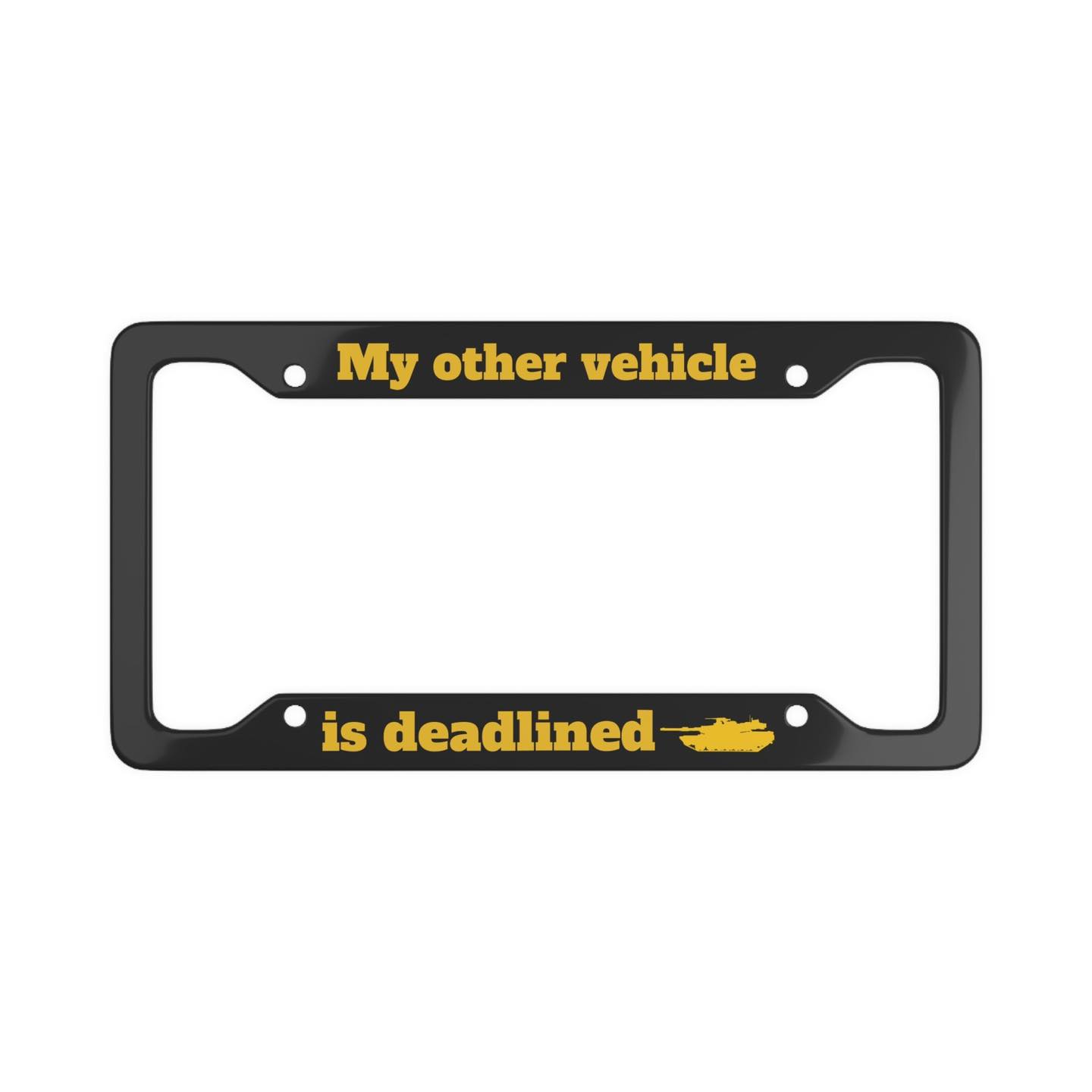 Tankers - New license plate cover just dropped 😂 https://manateeops ...
