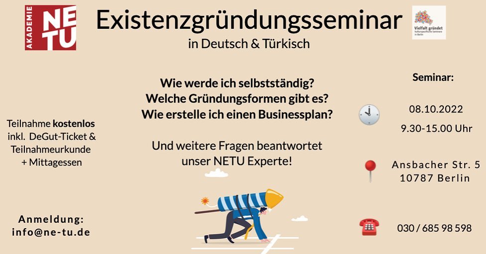 Das... - NETU - Netzwerk Europäisch-Türkischer Unternehmen