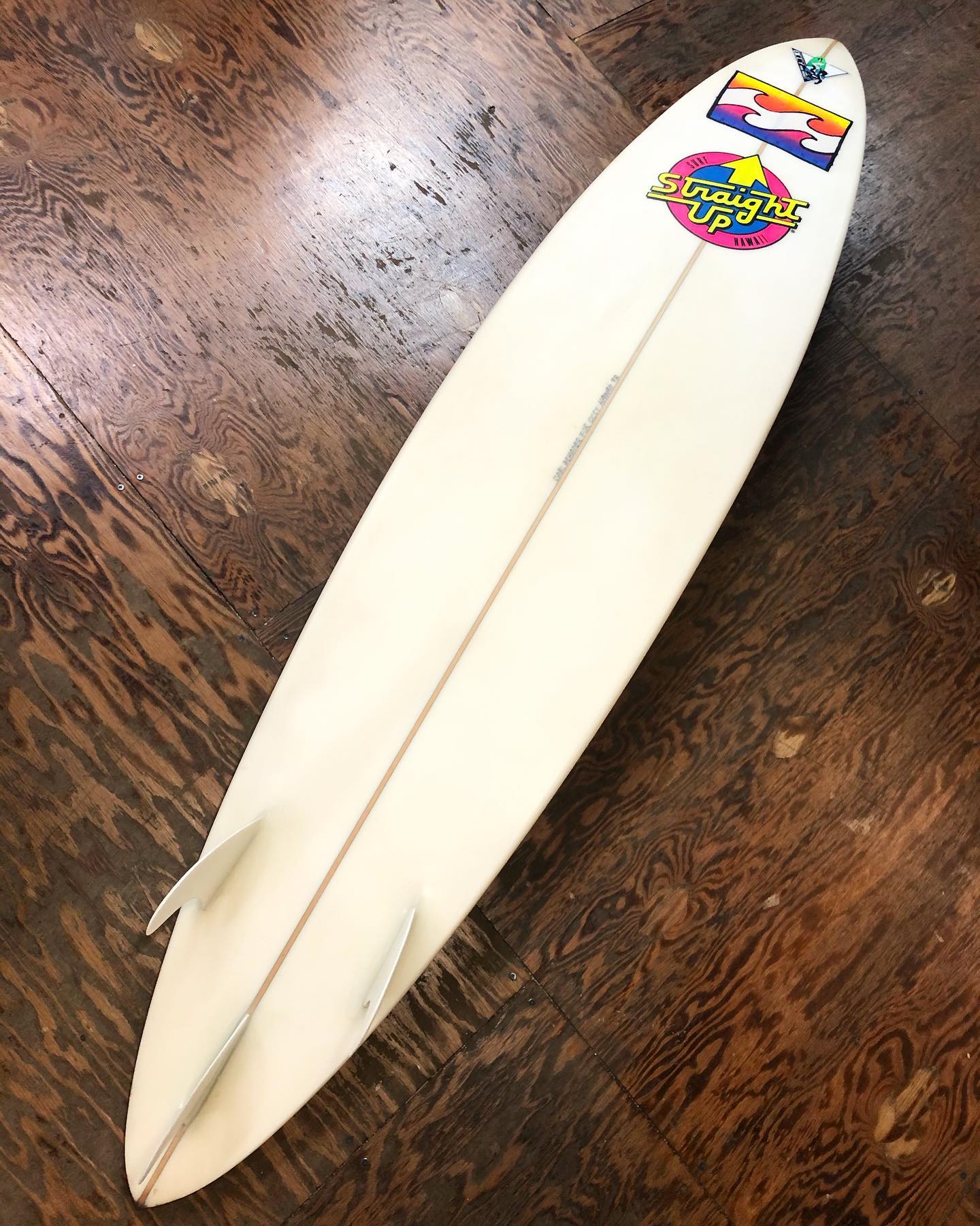 TIMPONE, shaped in Maui by Jeff Timpone. I think somewhere in the