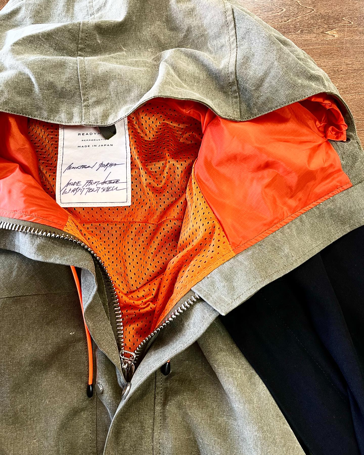 新入荷です。 Ready Made 2TONE MOUNTAIN PARKA Size/ 2 #readymade 