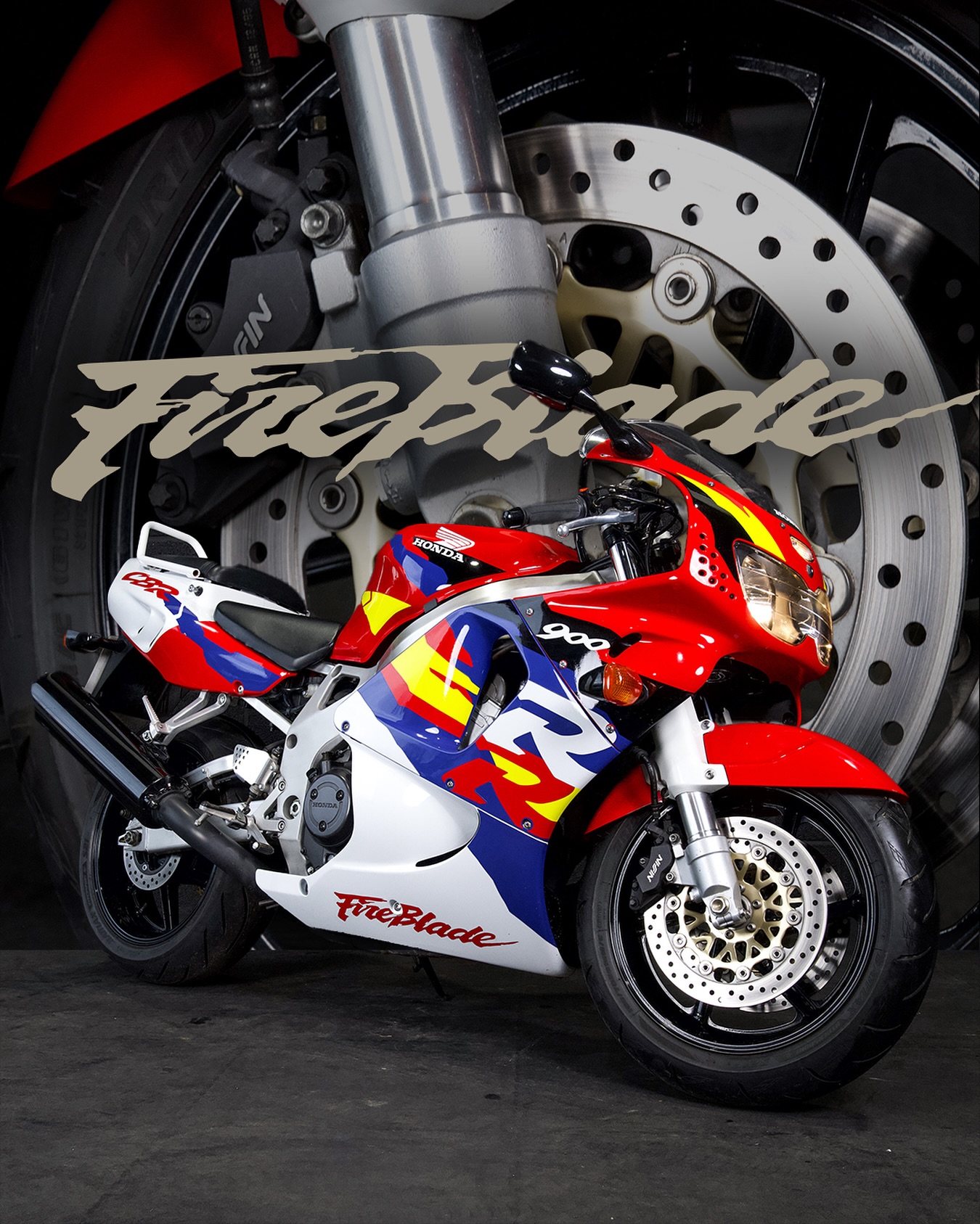 Check out this stunning 1993 Honda CBR 893 918 Fireblade Old Skool