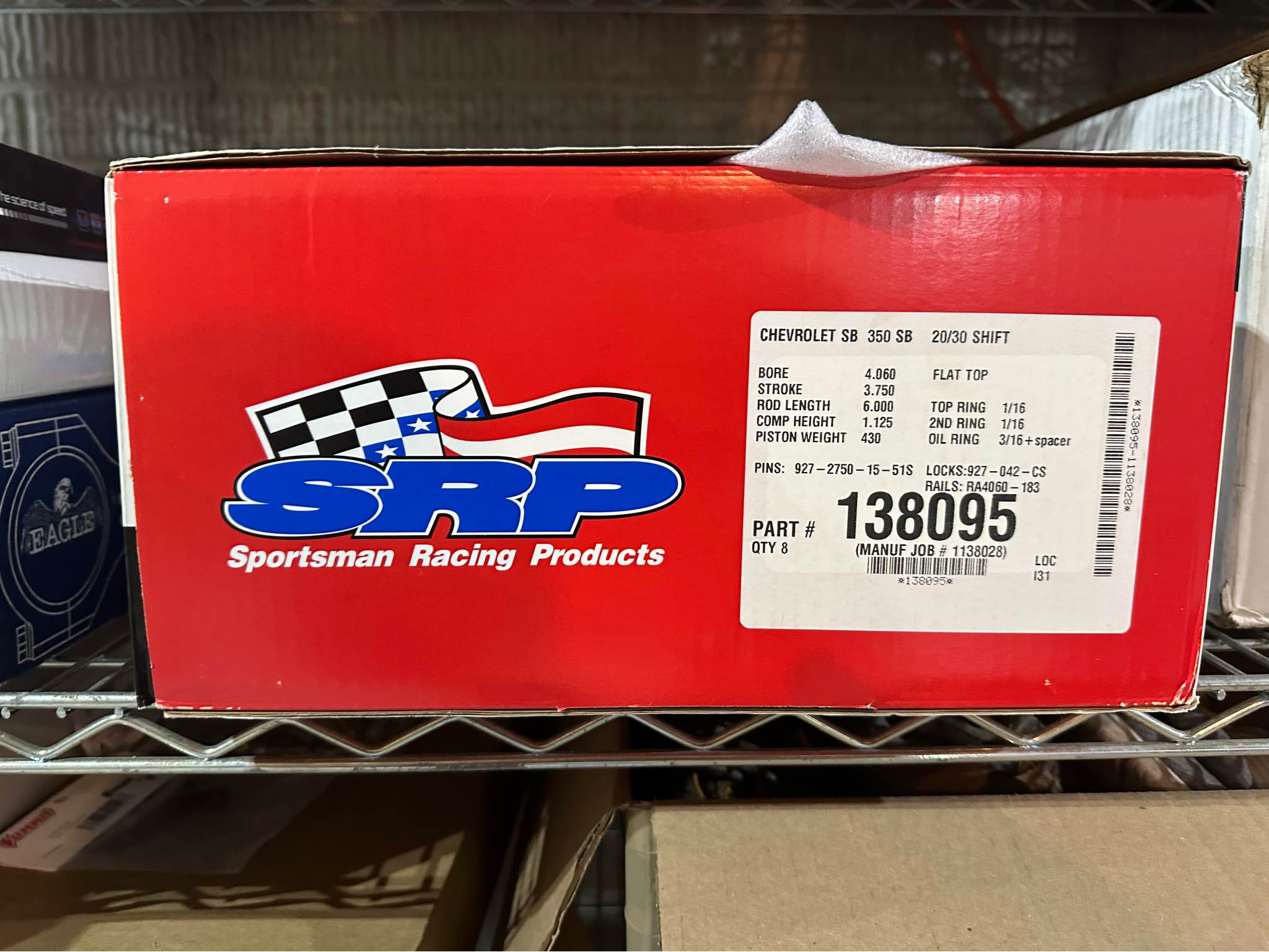 Small Block Chevy (SBC) 383/388 Stroker block, rotating assembly, and ...