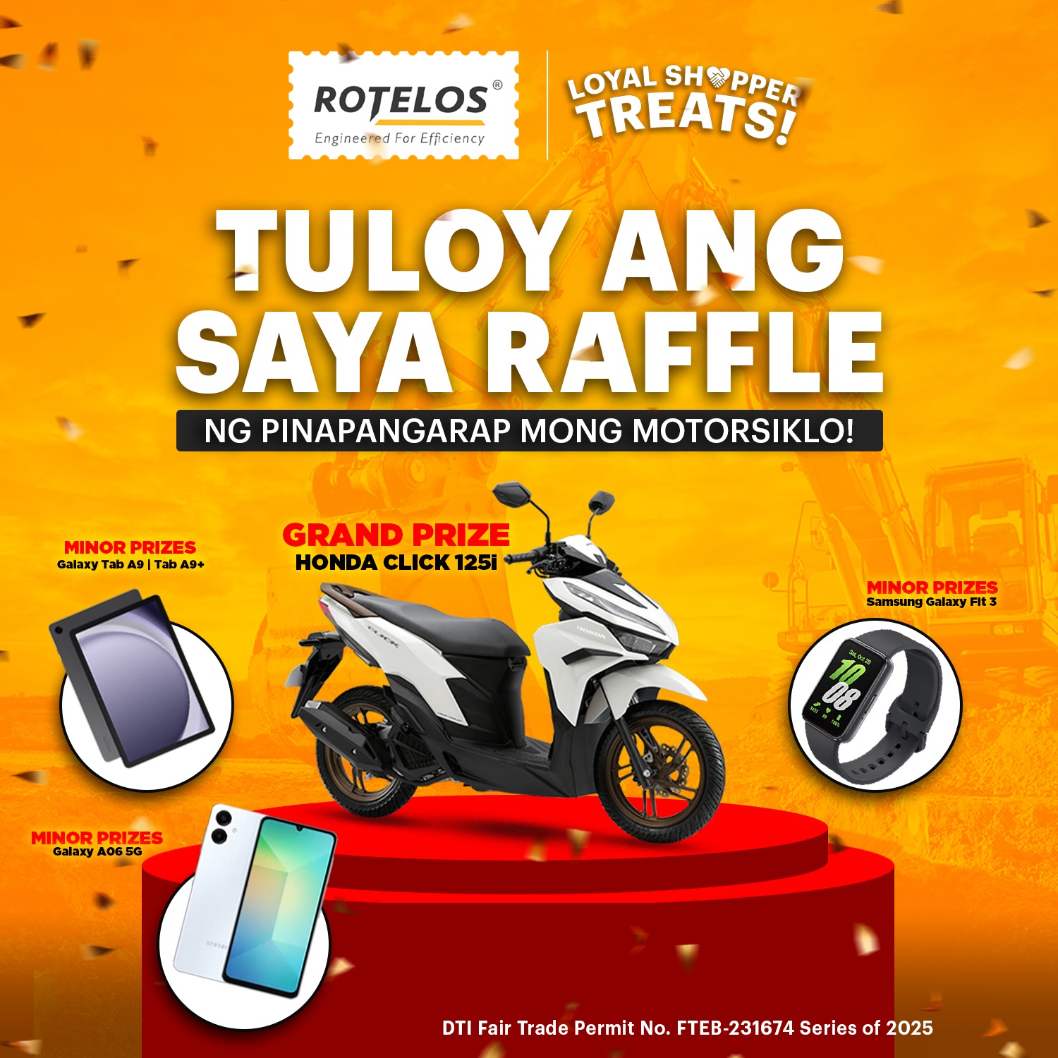 RTS - 🎉 TULOY ANG SAYA RAFFLE! 🎉 Huwag palampasin ang chance na manalo ...