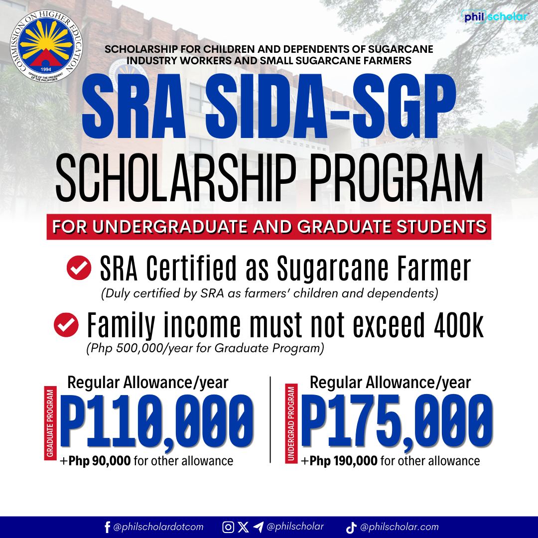 Philippine - SRA SIDA-SGP📝 For details, you may check our guide at ...