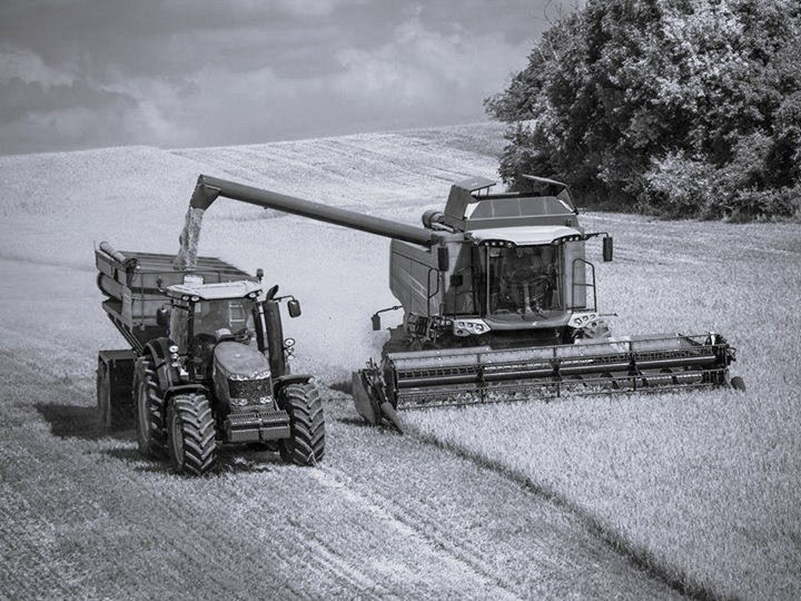 B4 - Massey Ferguson has been a dominant name in harvesting since ...