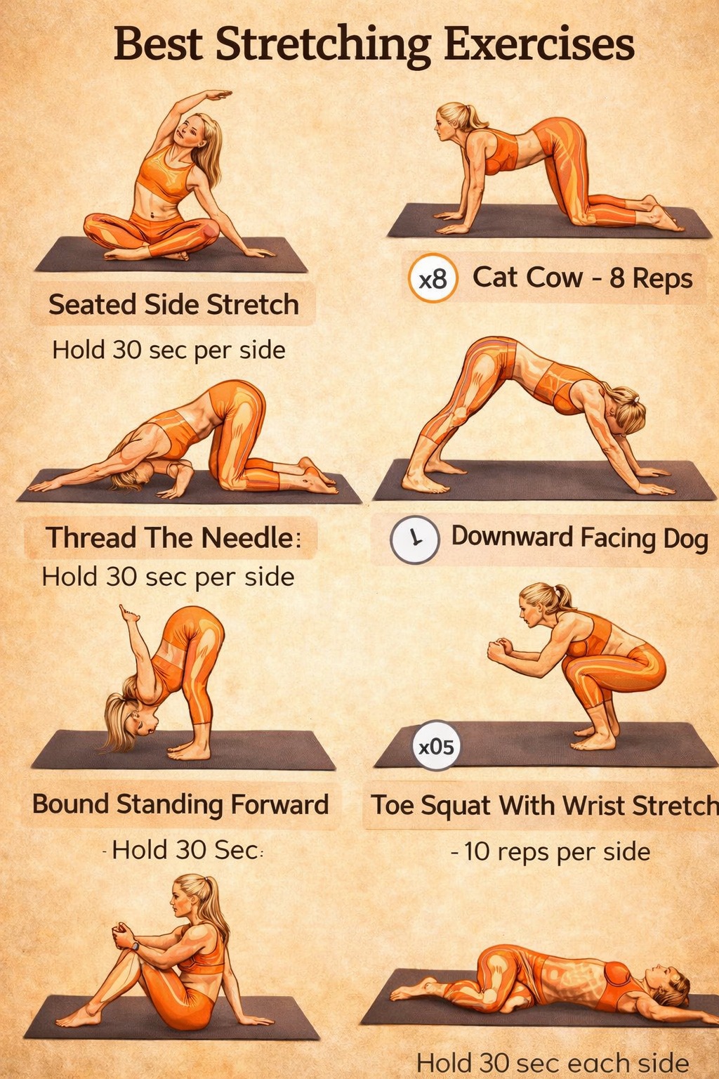 Full Stretching Exercises👌