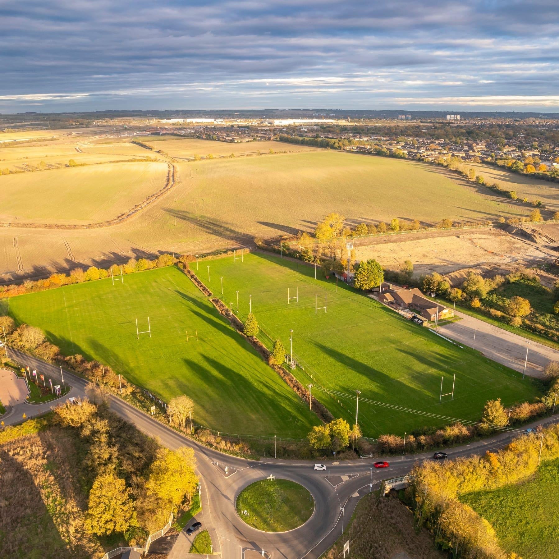 The club from the air.... - Dunstablians RUFC Supporters Page